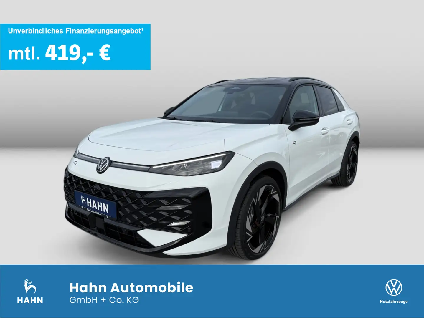 Volkswagen T-Roc R-Line 1.5 l eTSI OPF 150 PS DSG inkl. Win Weiß - 1