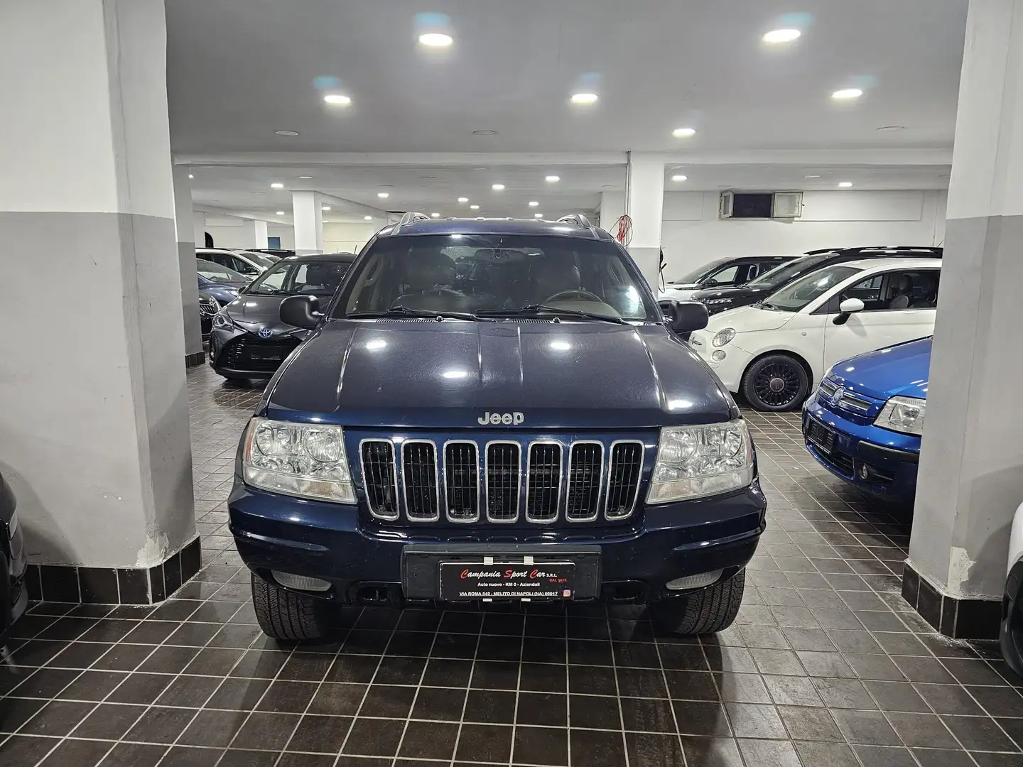Jeep Grand Cherokee LIMITED 2.7 CRDi 163CV AUTOMATIC OVERLAND 4X4 Blu/Azzurro - 2
