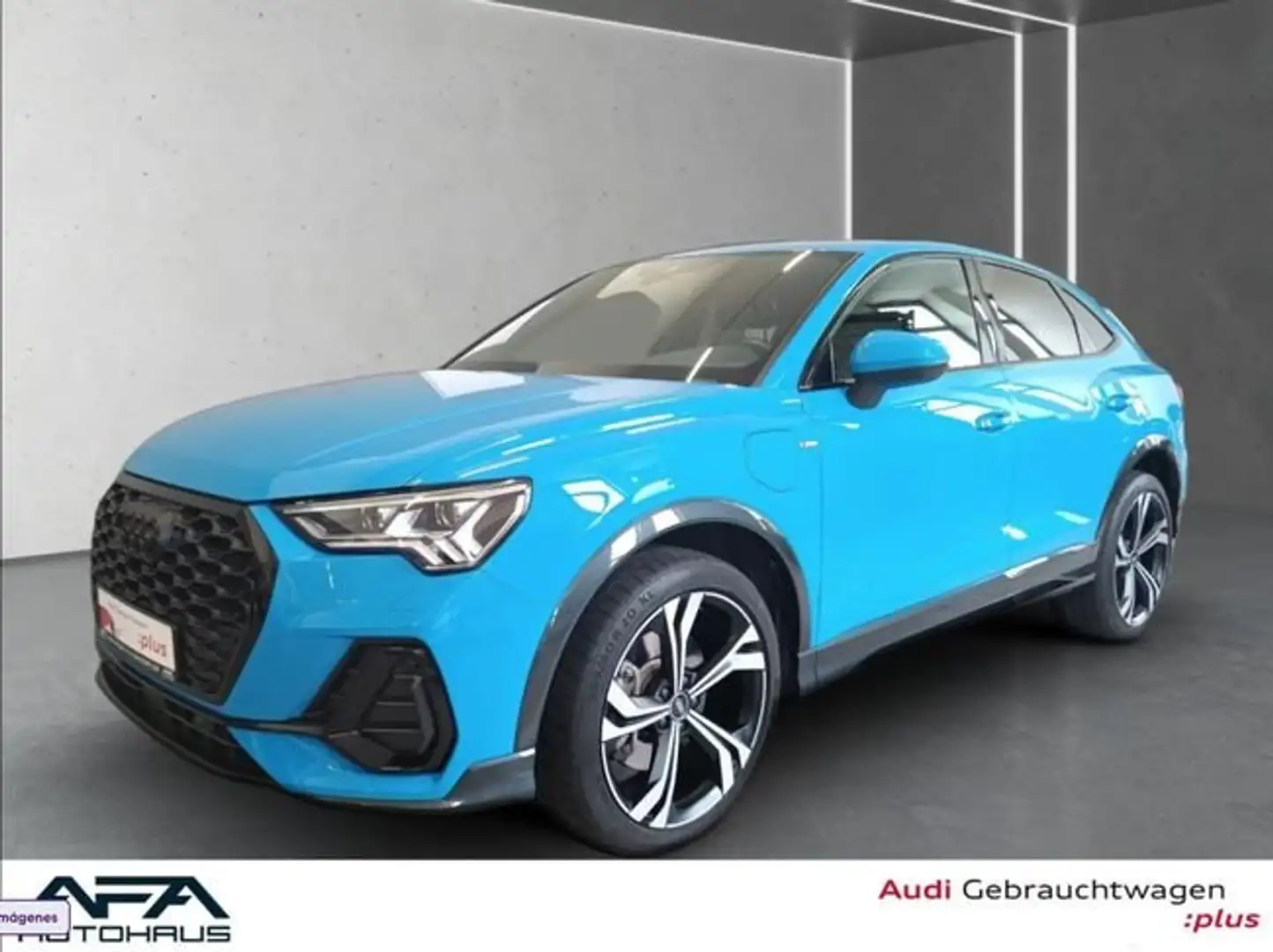 Audi Q3 Sportback 45 TFSIe S line S-tronic Azul - 1