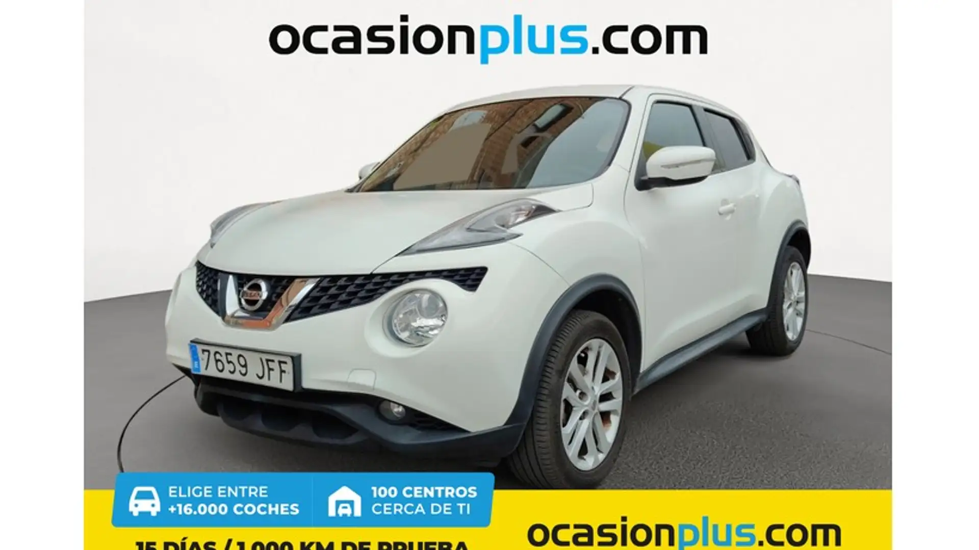 Nissan Juke 1.5dCi Acenta 4x2 Blanc - 1