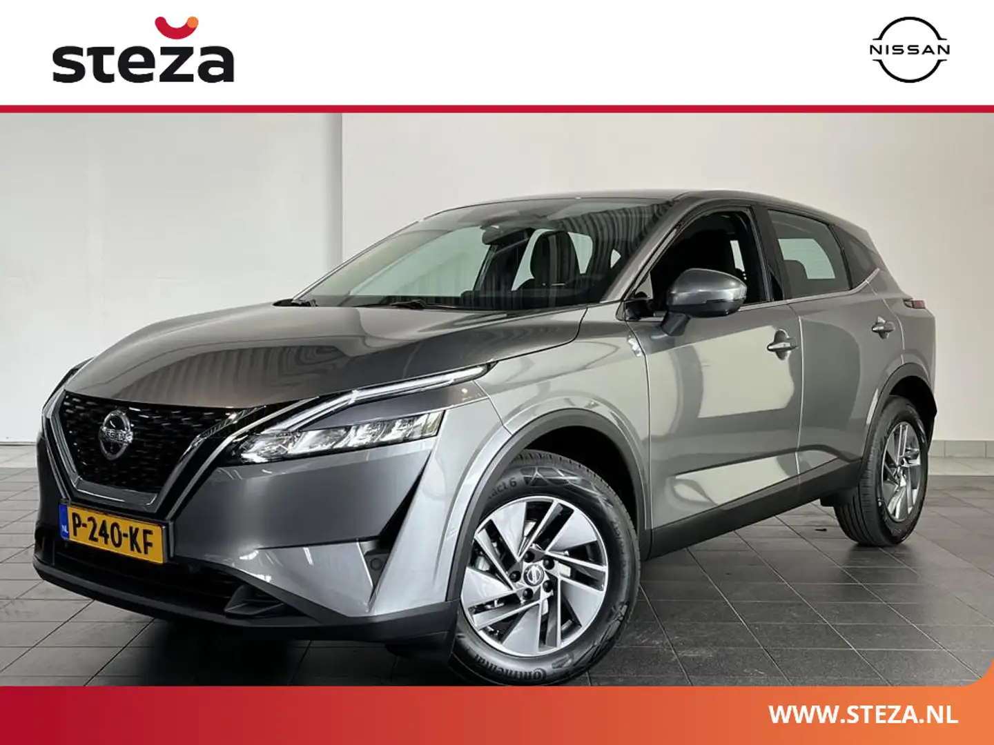 Nissan Qashqai 1.3 MHEV Acenta | Navigatie | 360 Camera | Climate Grijs - 1