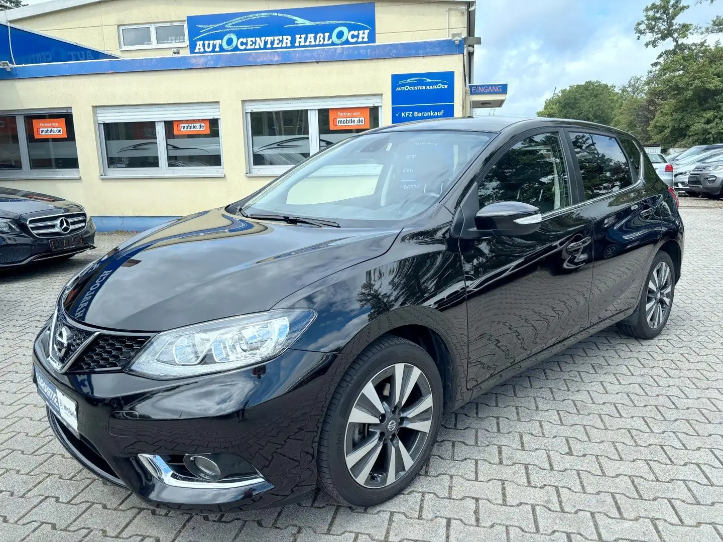 Nissan Pulsar N-Connecta Automatik T-Leder Navi CAM Schwarz - 1