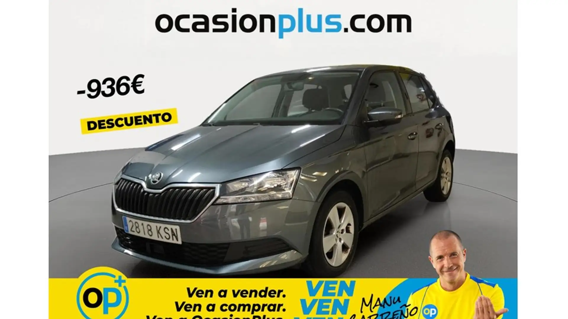 Skoda Fabia 1.0 MPI Like Color Concept 55kW Gris - 1