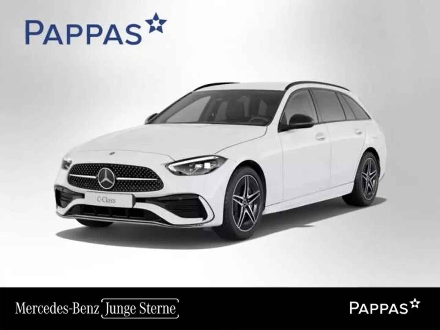 Mercedes-Benz C 300 de 4MATIC T-Modell Cam Navi AHK Totw PTS Weiß - 1