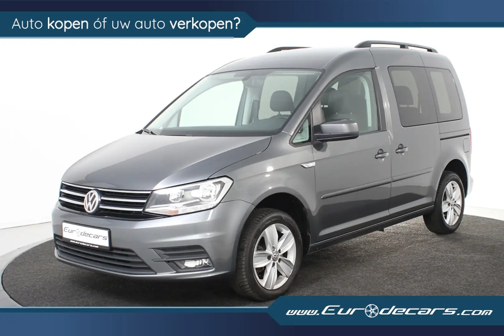 Volkswagen Caddy 1.4 TSI Comfortline DSG *1ste Eigenaar*Navigatie*P Grijs - 1
