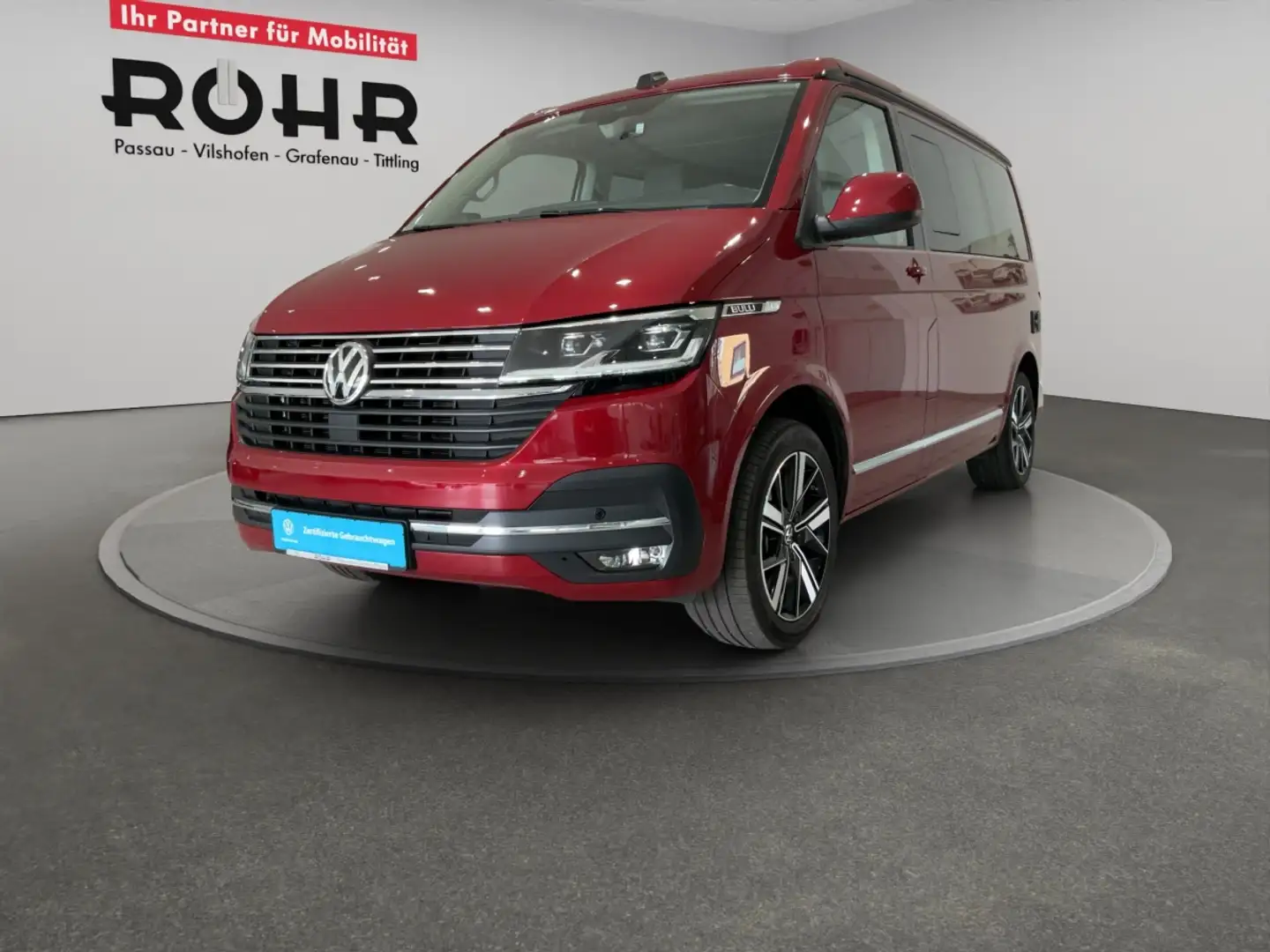 Volkswagen T6.1 California Ocean (04/2029Garantie.AHK.ACC.Navi) 2.0 TDI DSG Rouge - 2