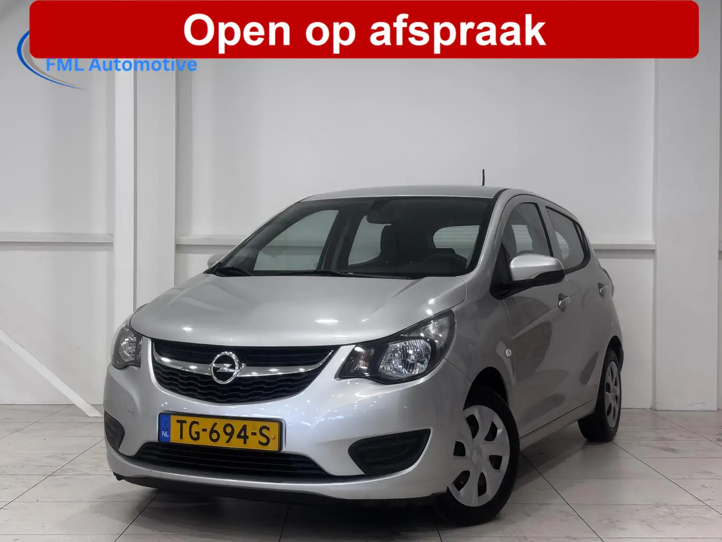 Opel Karl 1.0 ecoFLEX Edition | Airco | Hoge instap | 5-deur Gris - 1