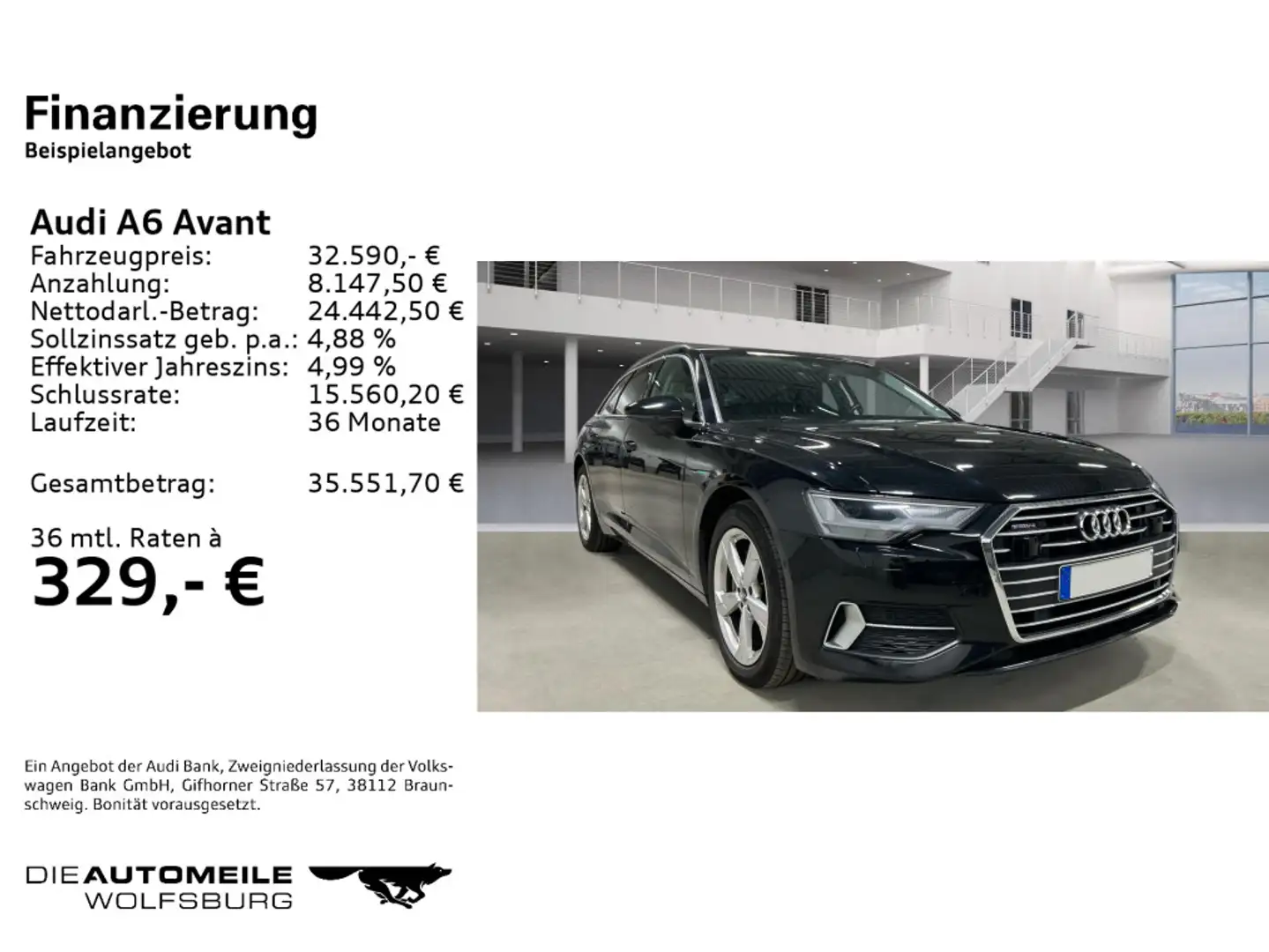 Audi A6 40TDI quattro S tronic sport AHK/STANDH Zwart - 2