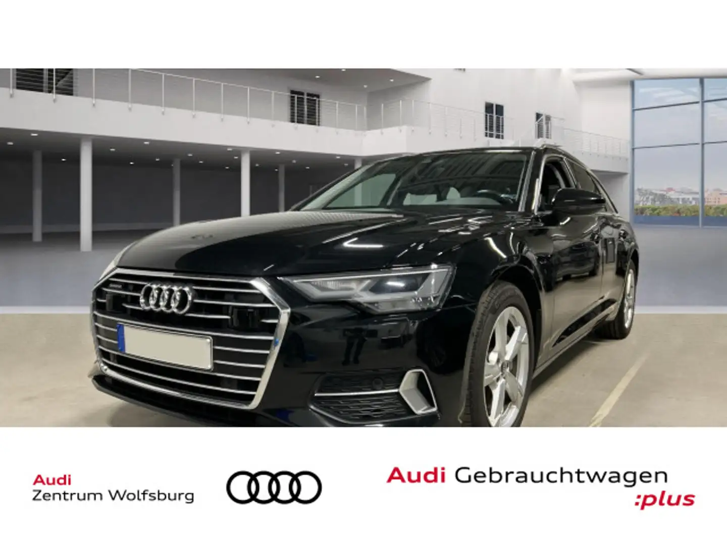 Audi A6 40TDI quattro S tronic sport AHK/STANDH Zwart - 1