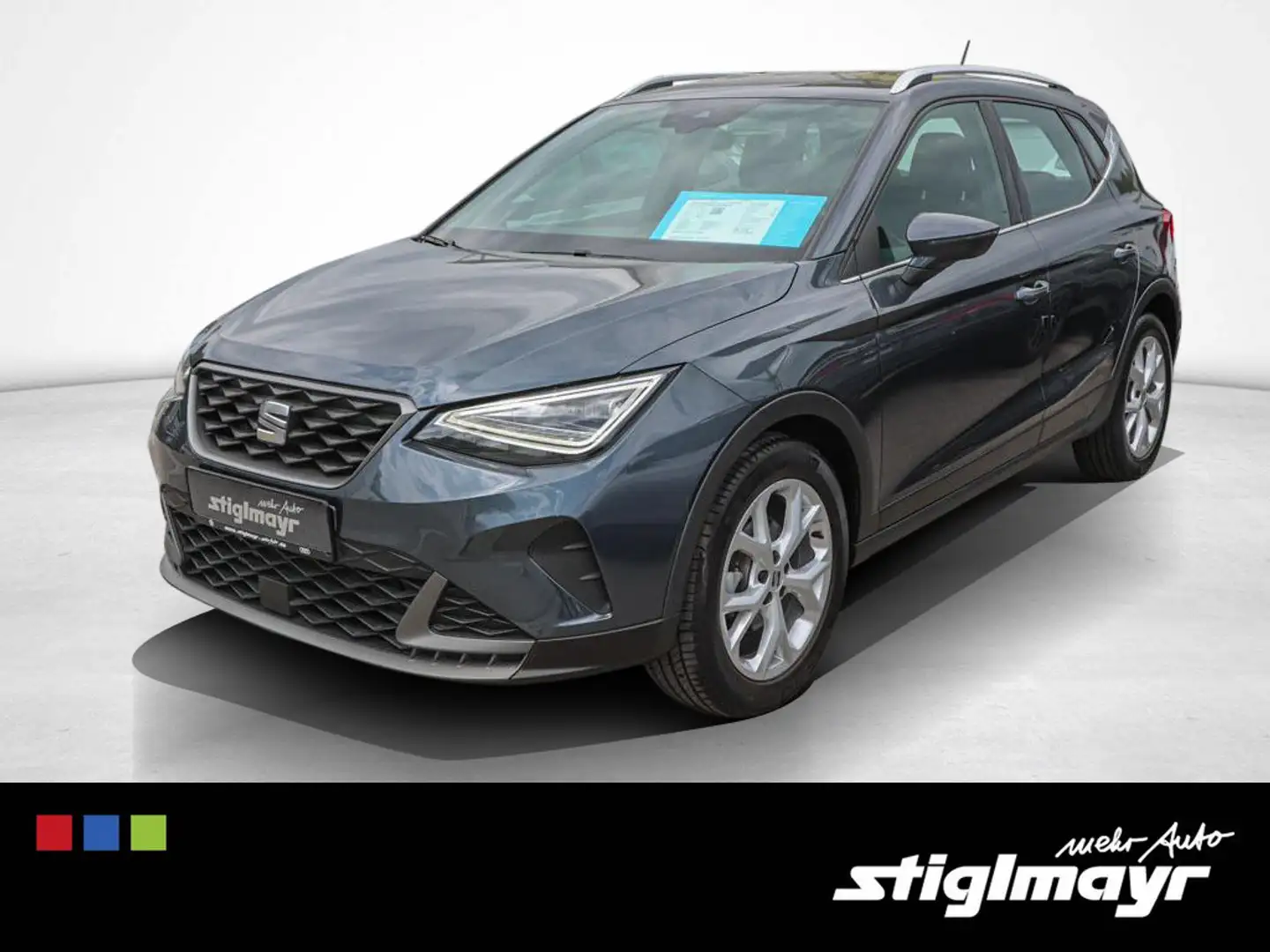 SEAT Arona FR-Line 1.5 TSI DSG ACC+LED+NAVI+SITZHZG Grigio - 1