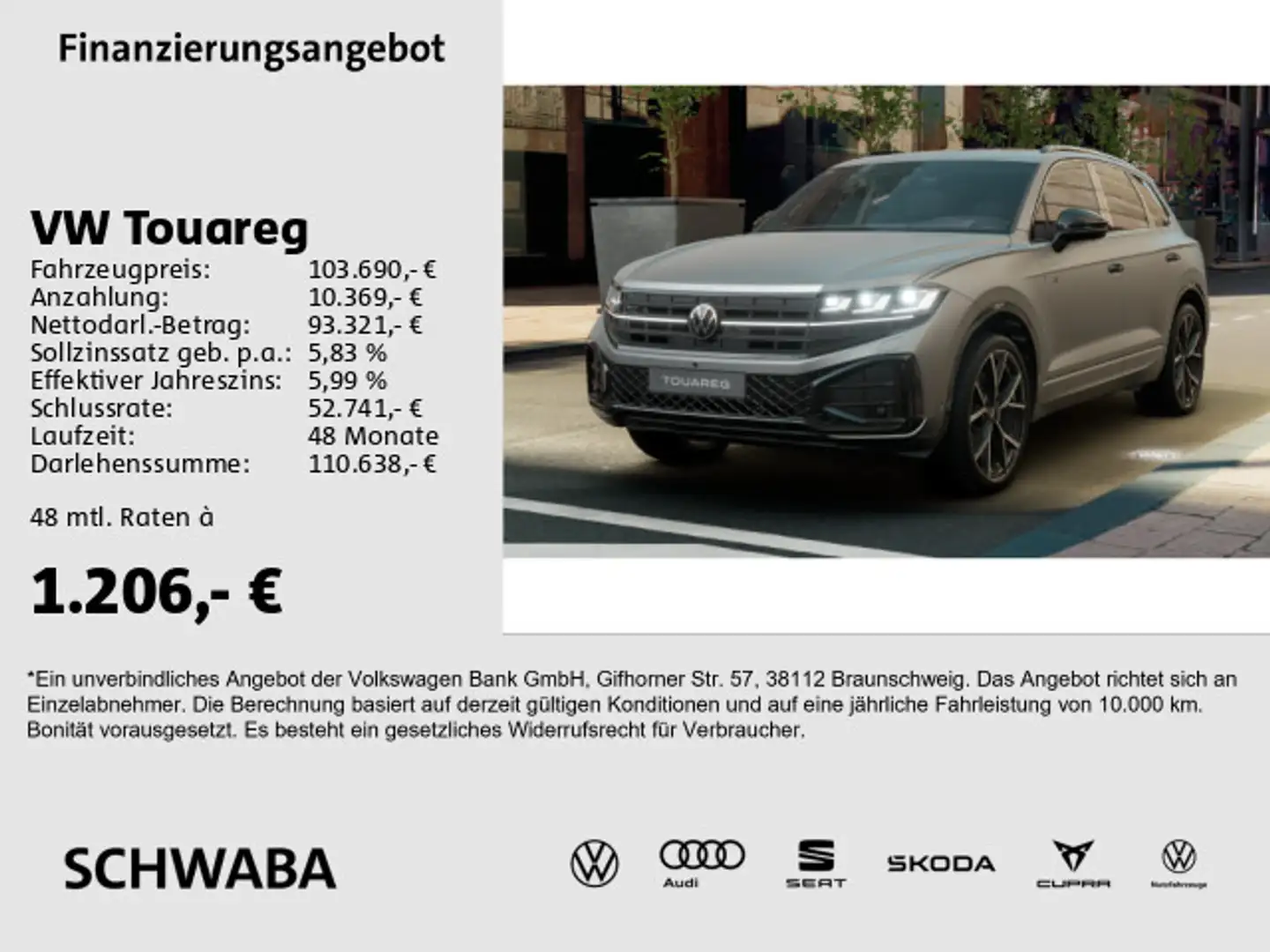 Volkswagen Touareg R-Line 3.0 TDI 4M Allr.Lenk*LUFT*AHK*22" Grau - 1
