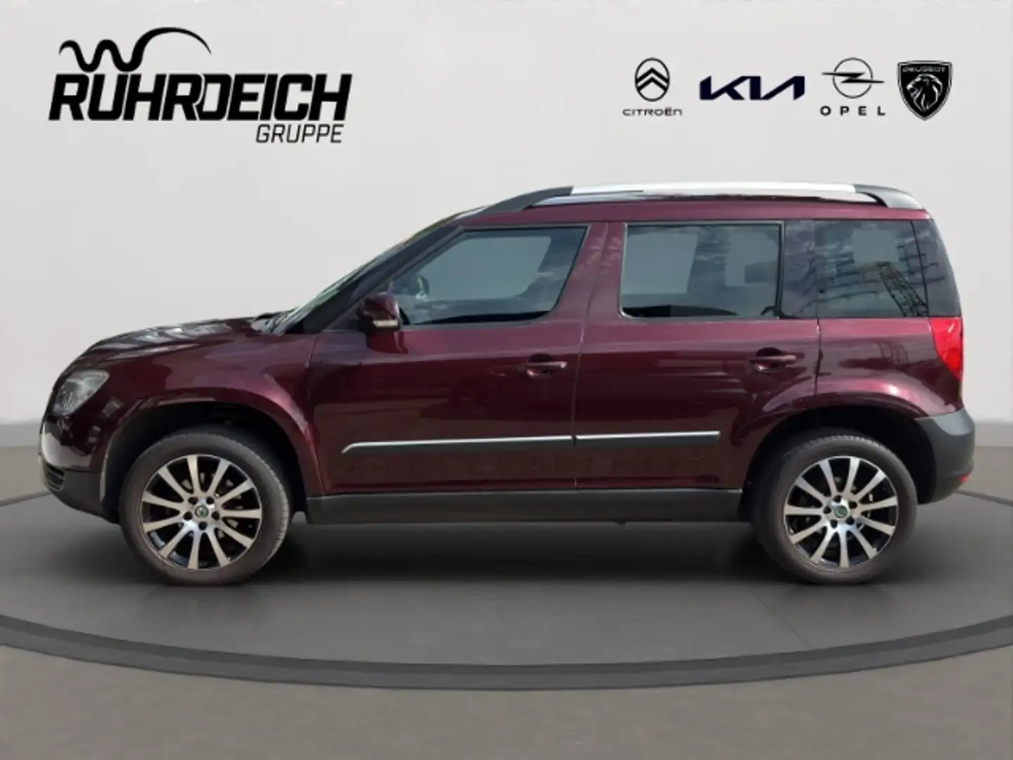 Skoda Yeti Active Plus Edition AHK-abnehmbar Klimaautom SHZ P Rot - 2