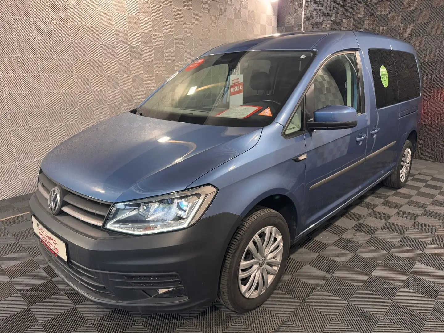 Volkswagen Caddy Maxi Trendline*DESIGN*BI XENON-PDC-SHZ-DAB Blau - 2