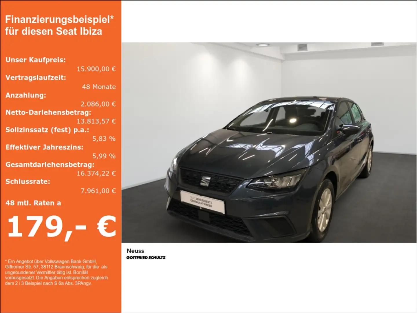 SEAT Ibiza STYLE LED FULL-LINK RADIO USB BLUETOOTH Grau - 1