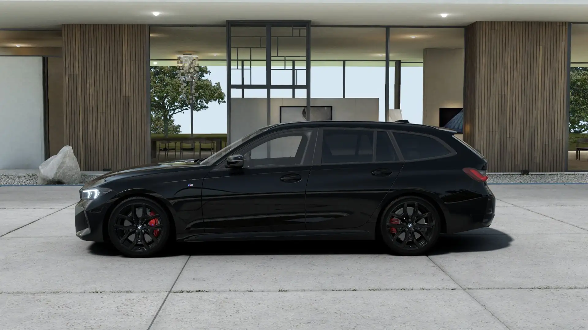 BMW 318 Touring 318iA Zwart - 2