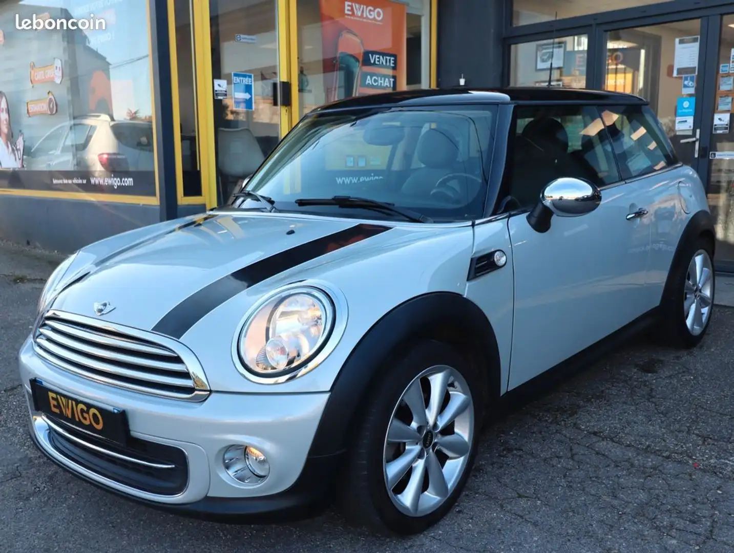 MINI Cooper 1.6 122 CH PACK CHILI SECONDE MAIN Grau - 2