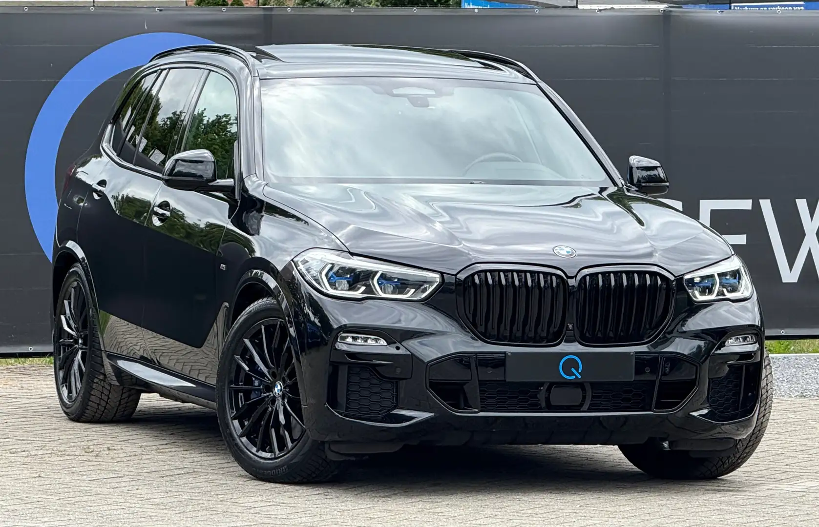 BMW X5 xDrive45e LASER PANO HARMAN KARDON KOEL+VERW ZETEL Noir - 1