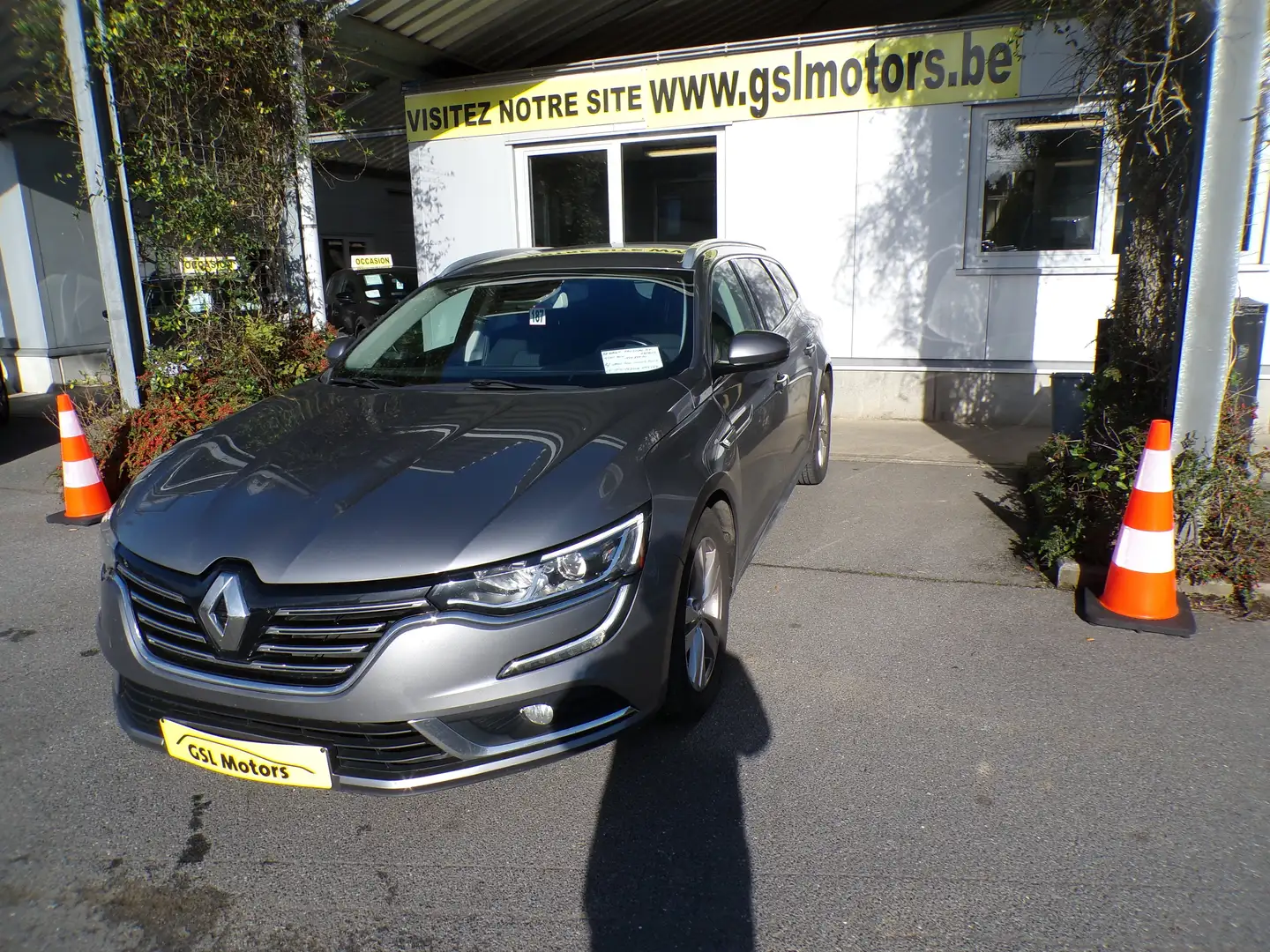 Renault Talisman 1.5 dCi 110cv Automatique break gris Airco GPS USB Gris - 1
