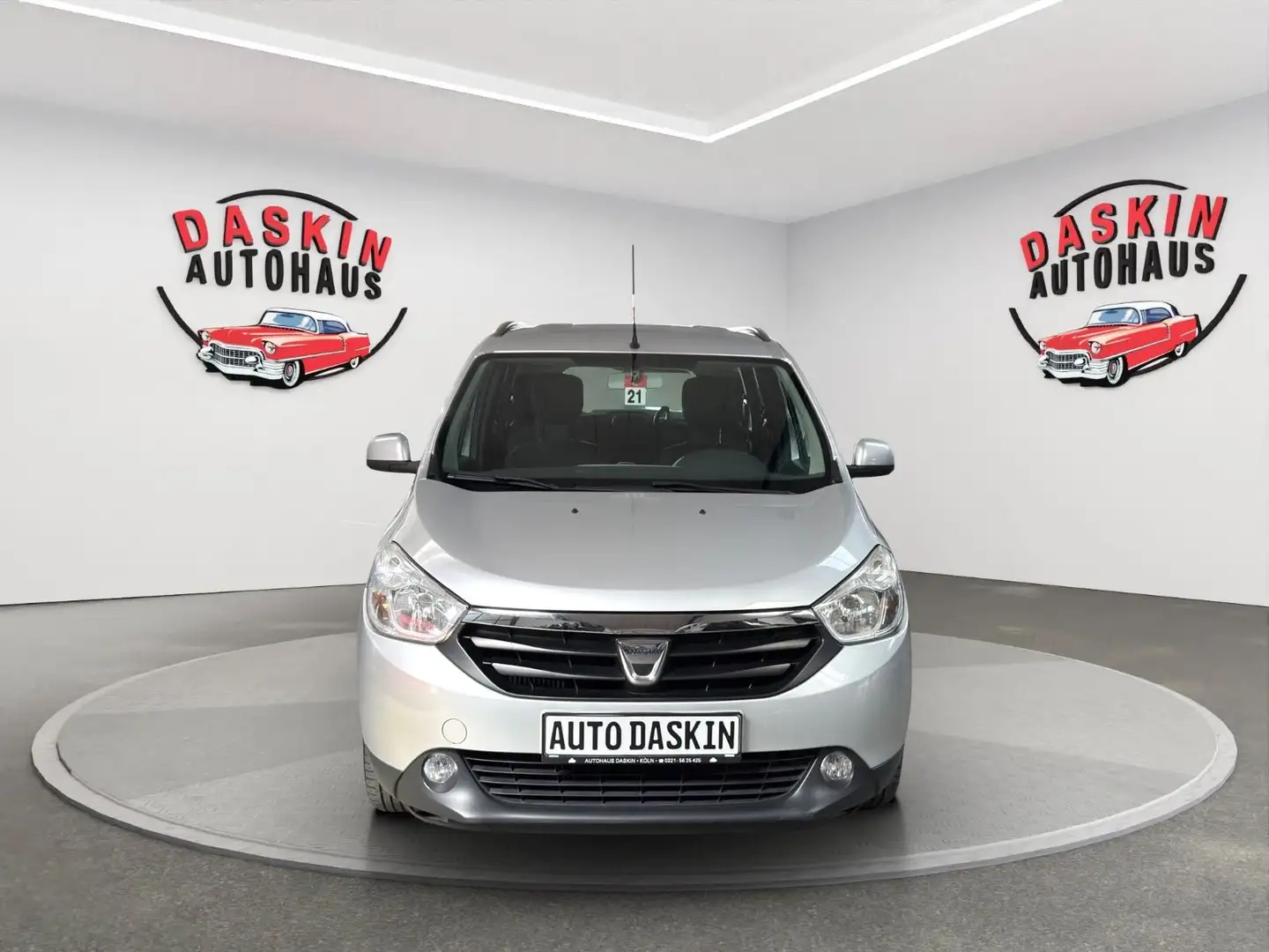 Dacia Lodgy Prestige 1.HAND/LEDER/NAVI/KAMERA/TÜV NEU Gris - 2