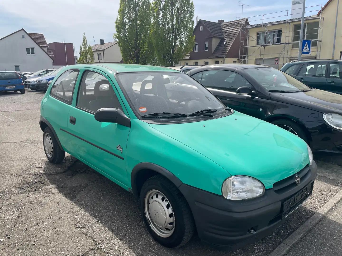 Opel Corsa TOP ZUSTAND! TÜV NEU! SCHECKHEFT! ORIGINAL KM!! Groen - 2