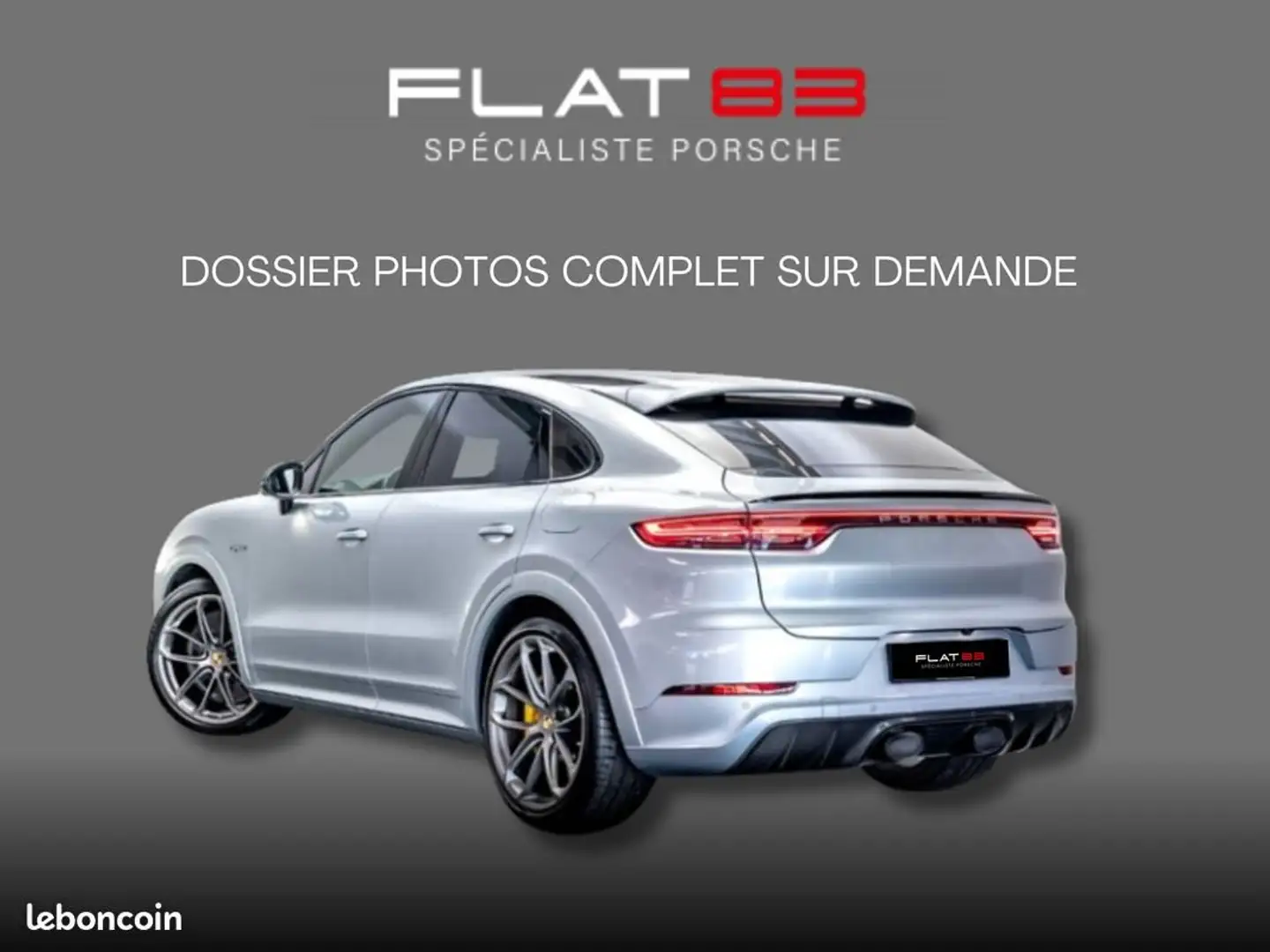 Porsche Cayenne Coupé 4.0 V8 Turbo S E-Hybrid 680ch Gris - 2