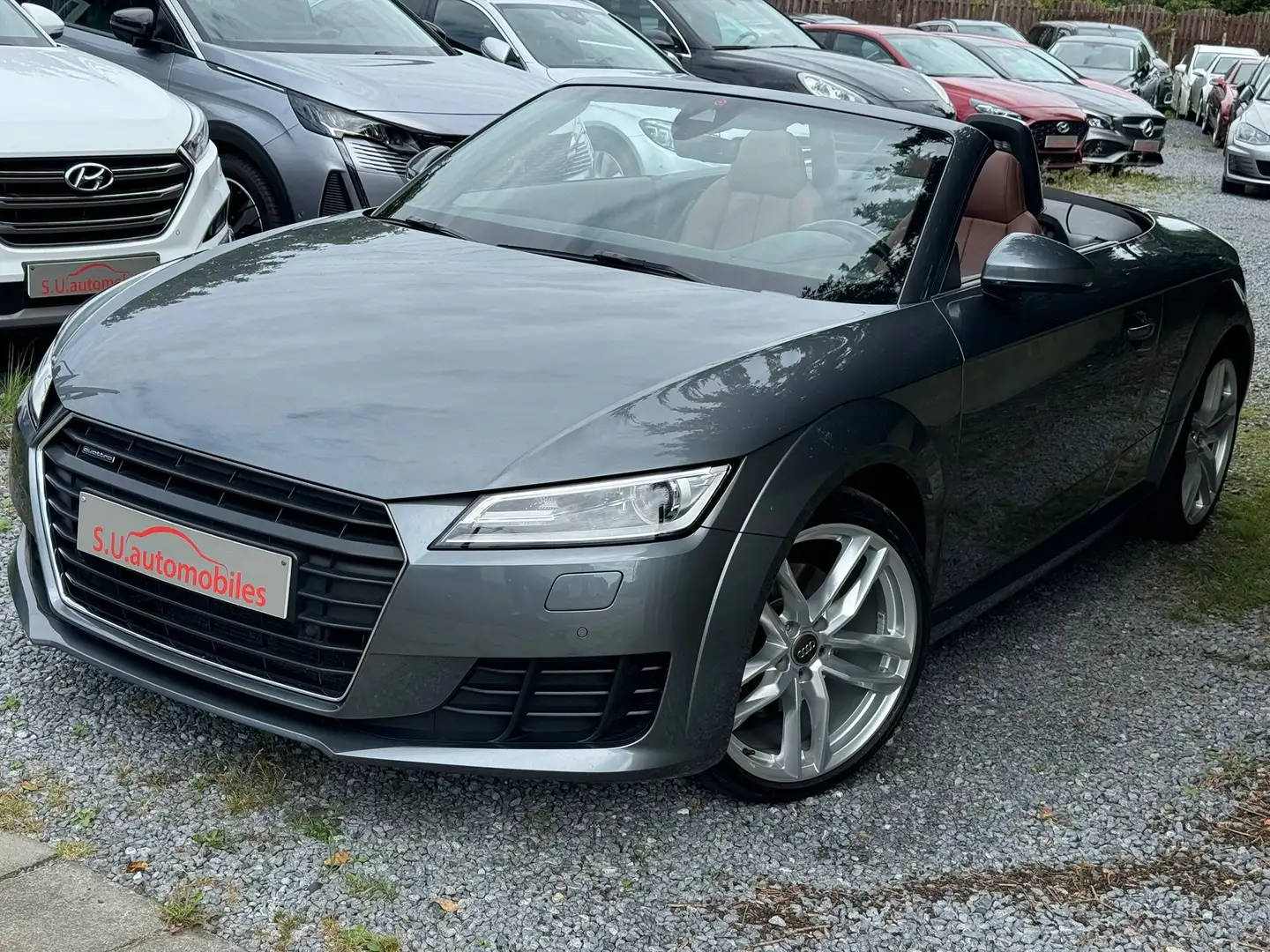 Audi TT 2.0 TFSI Quattro S Tronic  AUTO full +GAR Grijs - 1