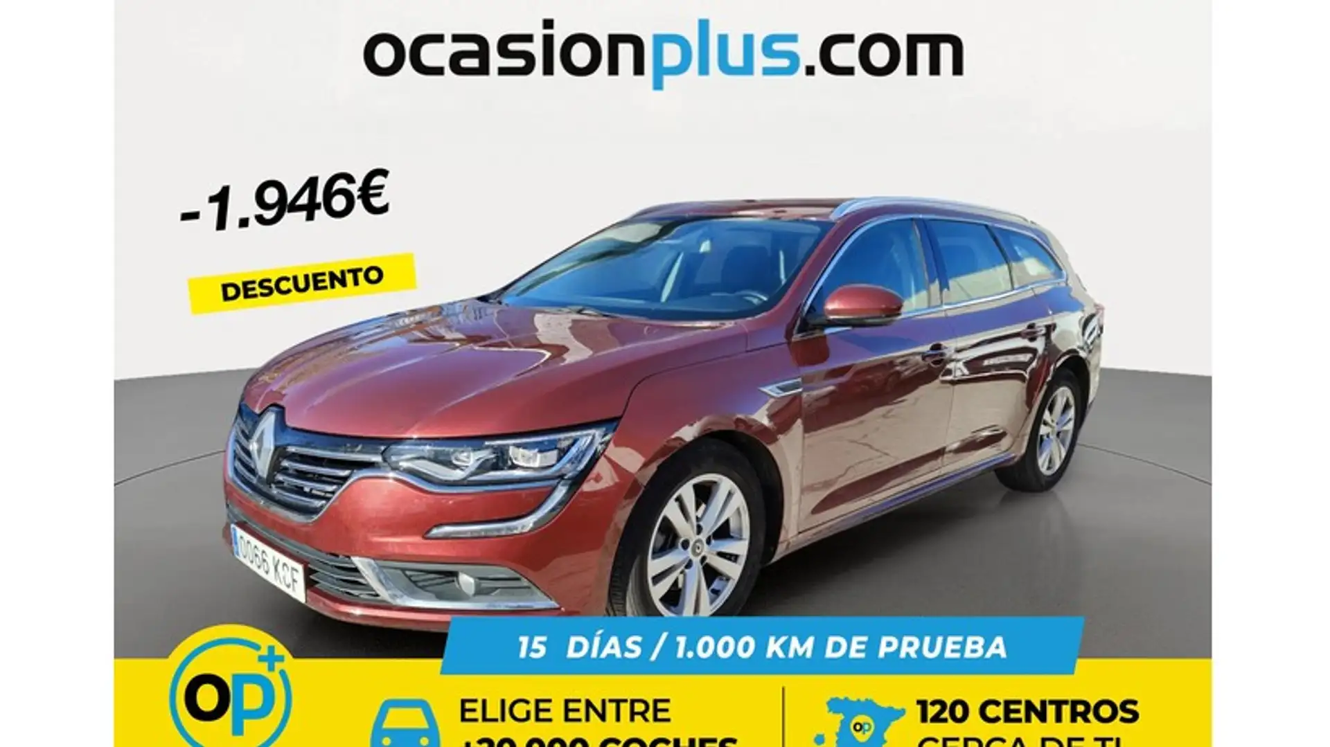Renault Talisman S.T. 1.6dCi Energy Zen EDC 96kW Rojo - 1