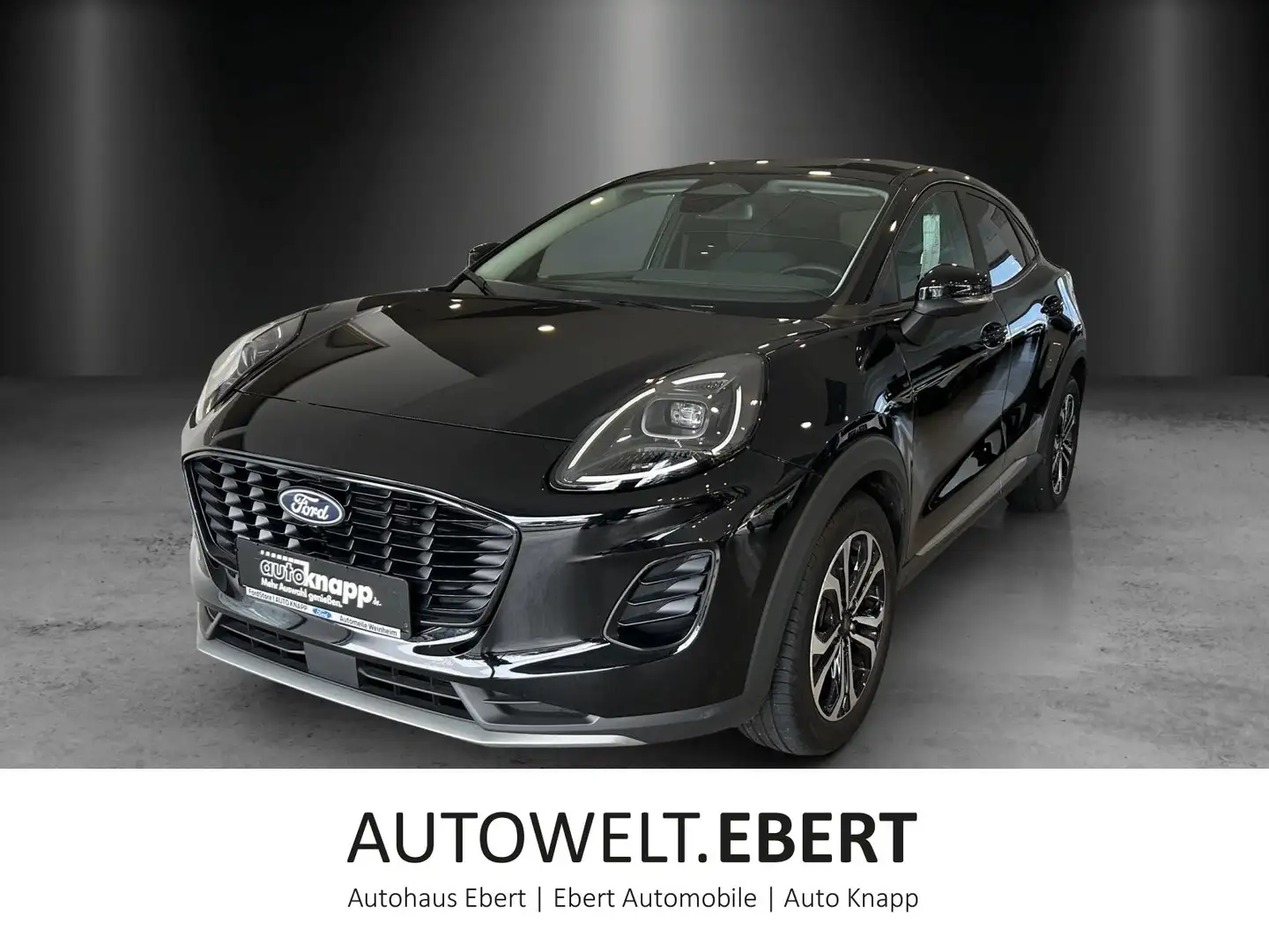 Ford Puma Titanium MHEV Navi Winter Paket PDC Kamera Zwart - 1