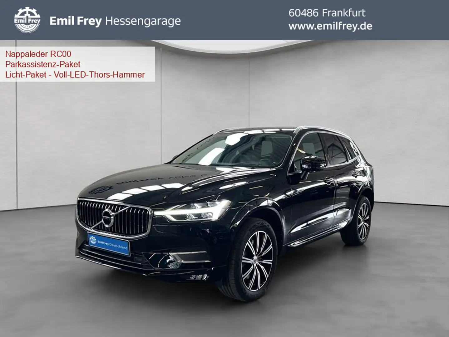 Volvo XC60 XC60 T5 Inscription Aut Glasd Luftfahrwerk HeadUpD Schwarz - 1