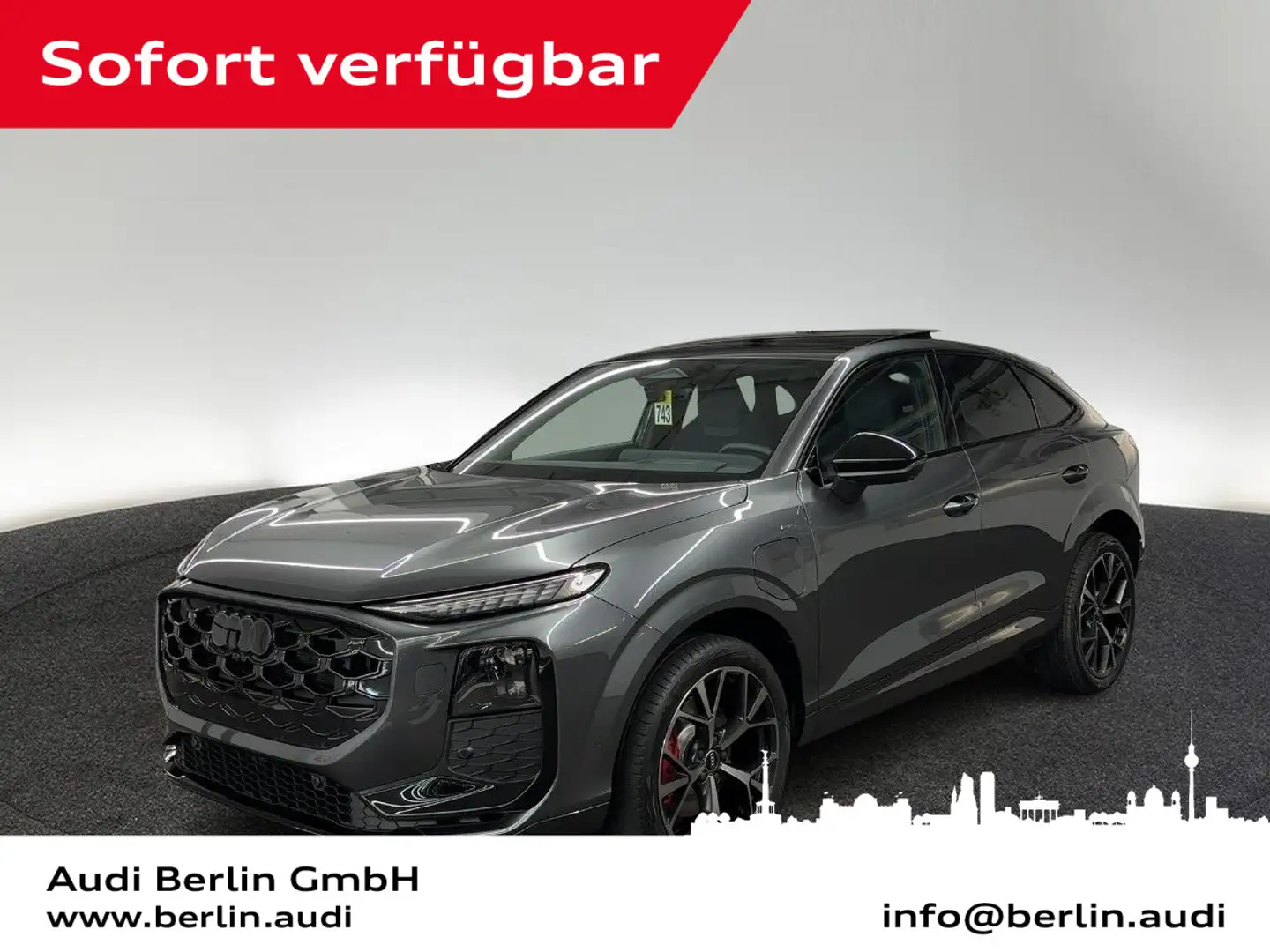 Audi Q3 e-hybrid 200 kW S tronic Gris - 1