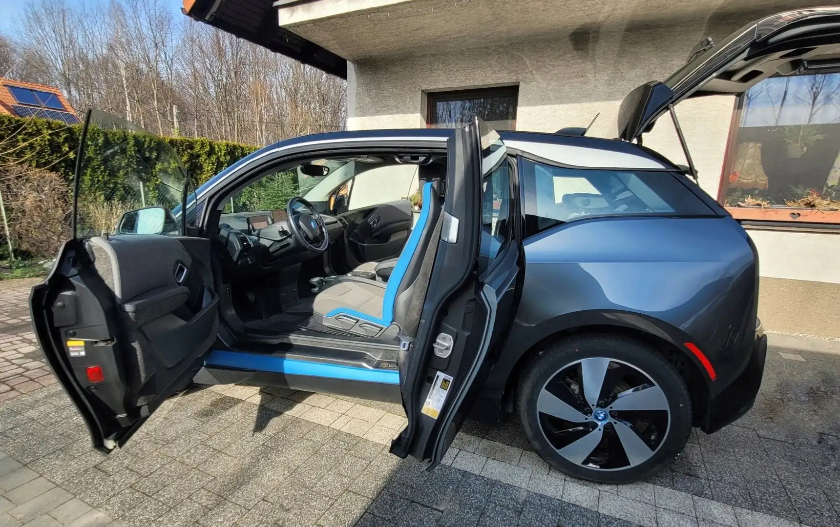 BMW i3 i3s (94 Ah) Range Extender Grau - 1
