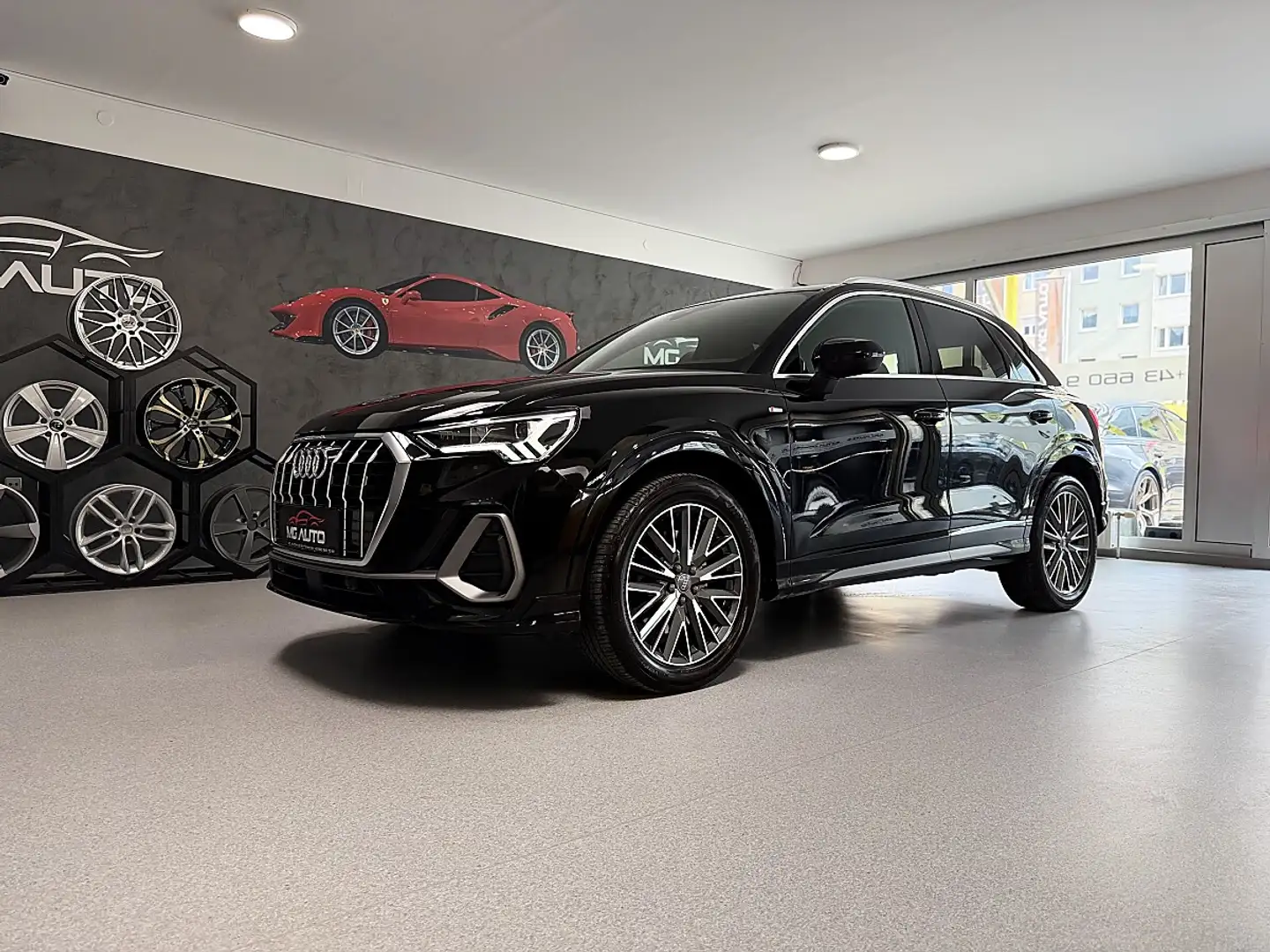 Audi Q3 QUATTRO 3xS-LINE*RFK*LHZ*STANDHEIZUNG*GARANTIE Schwarz - 1