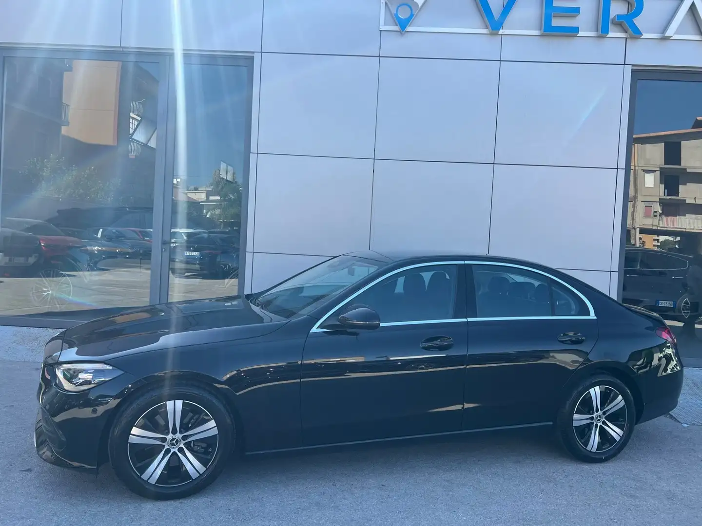Mercedes-Benz C 200 d Advanced Plus possibilità noleggio no scoring Nero - 2