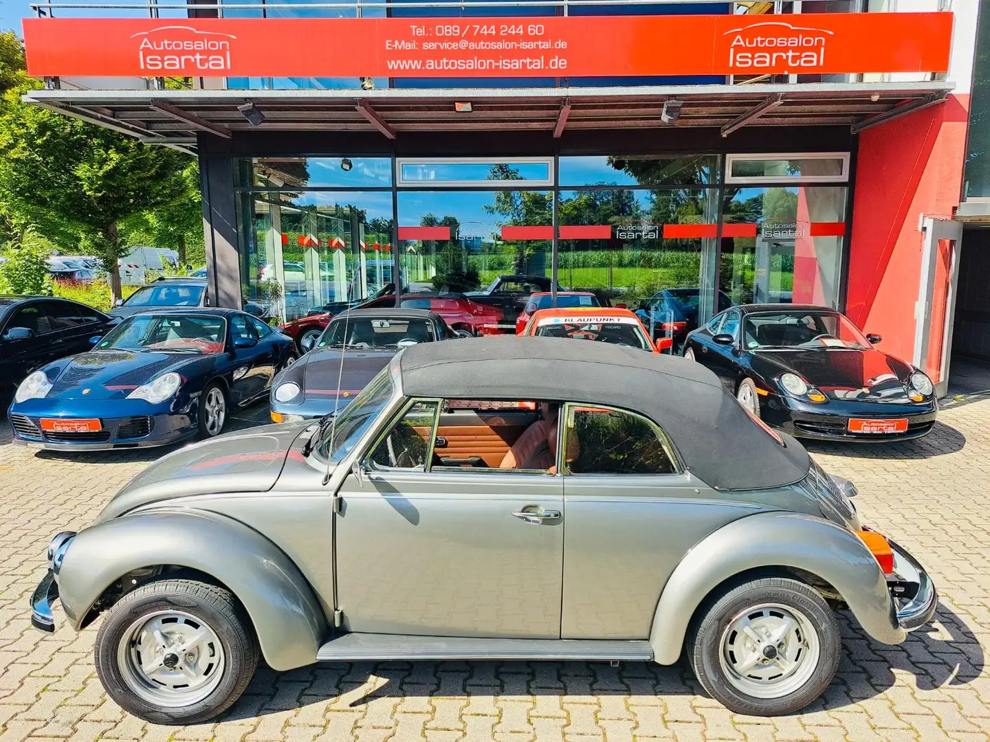 Volkswagen Käfer Cabrio 1303 Silber - 1