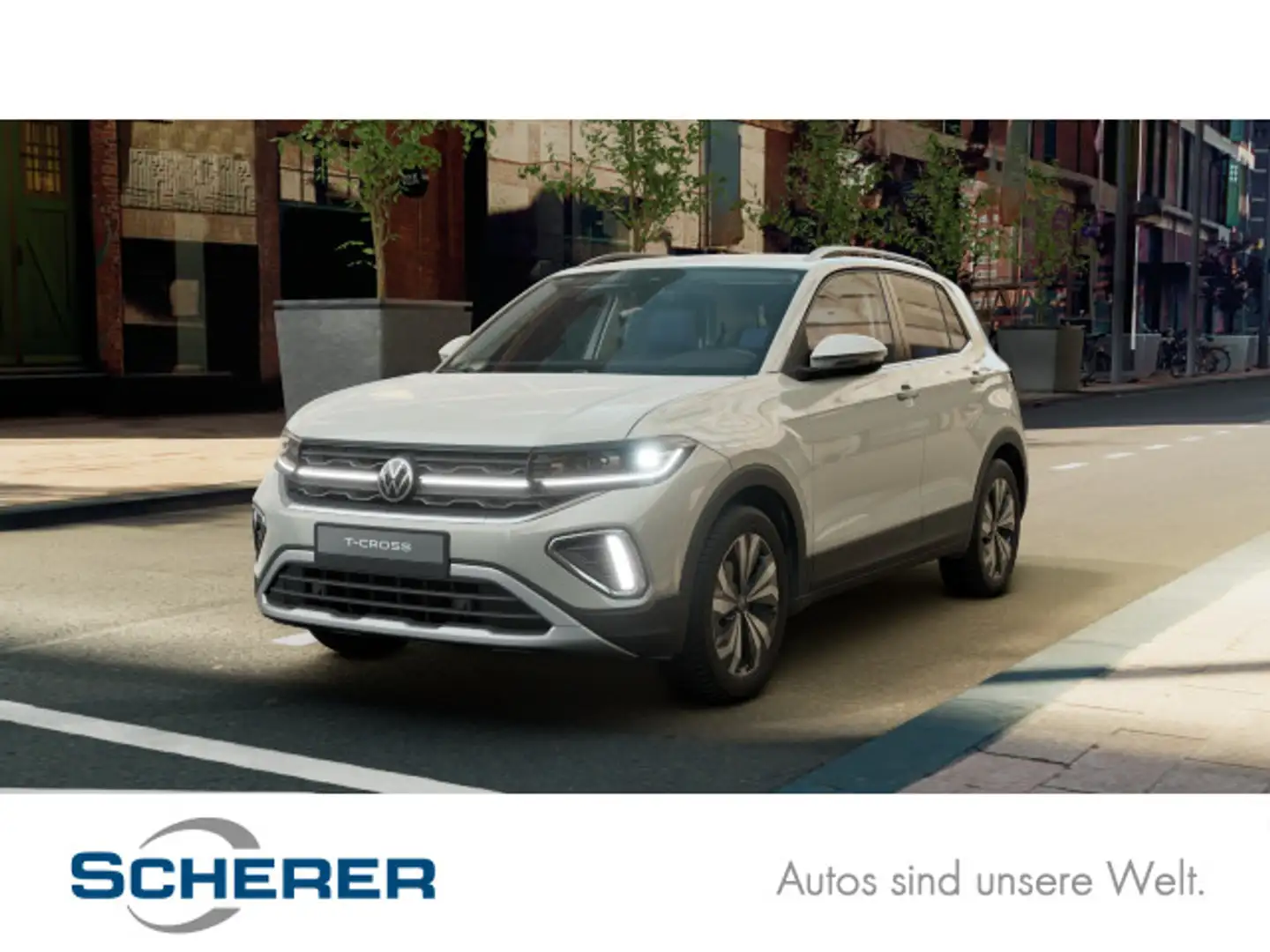 Volkswagen T-Cross 1.0 TSI Style IQ.Drive/Kamera/Navi Gris - 1