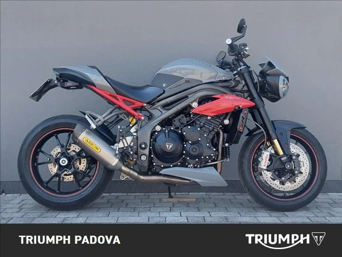 Triumph Speed Triple R 1050 Grigio - 1
