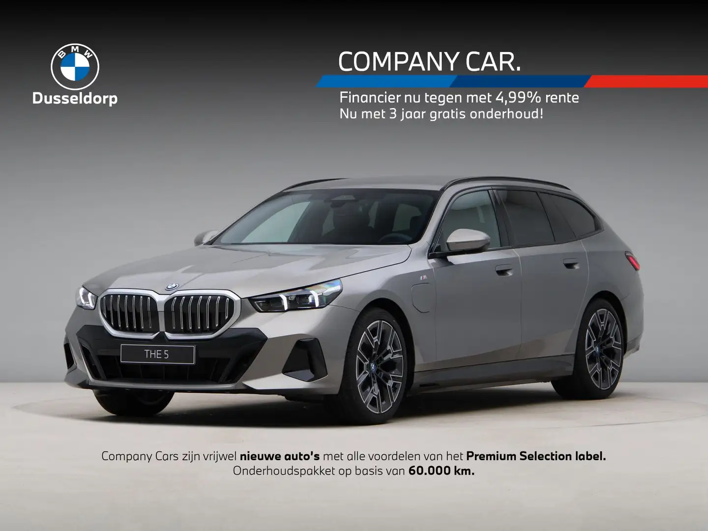 BMW 530 5 Serie Touring 530e M Sport Edition Gris - 1