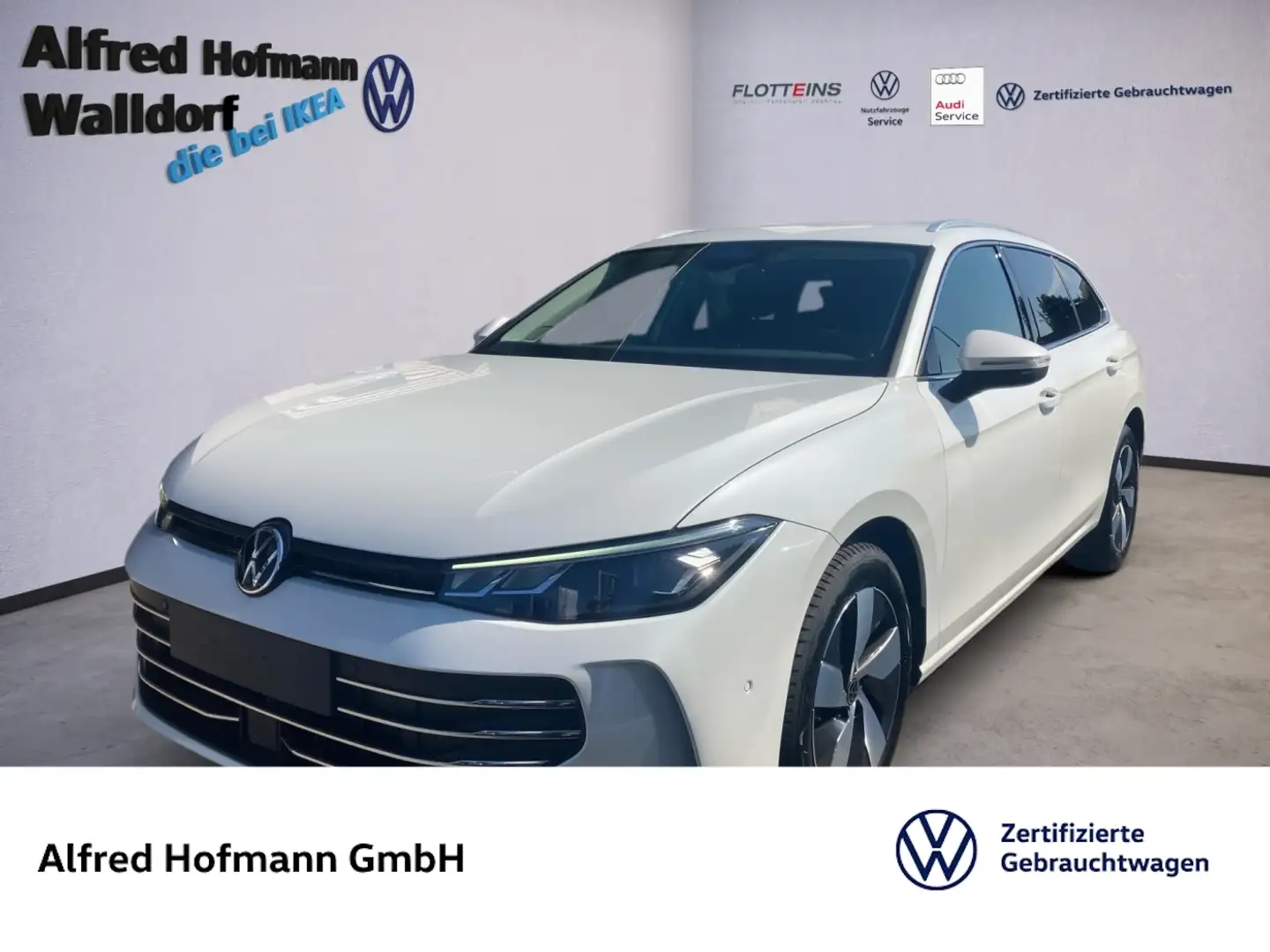 Volkswagen Passat Variant 1.5 TSI Business DSG AHK NAVI LED KLIMA LM Blanco - 1