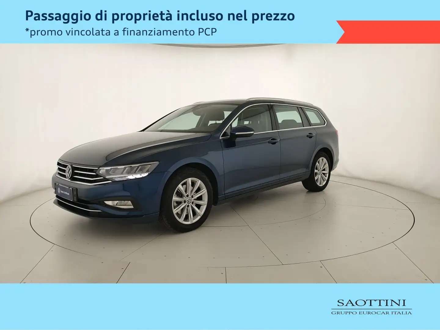 Volkswagen Passat Variant Variant 2.0 TDI Business 150 CV DSG Blu/Azzurro - 1