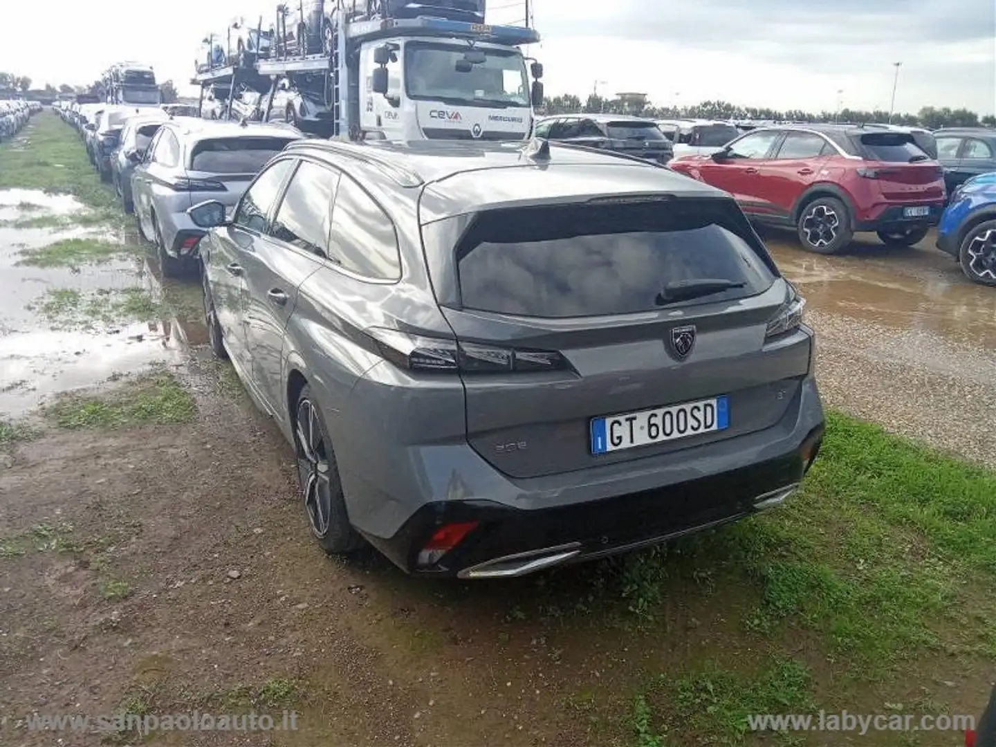 Peugeot 308 PureTech Turbo 130 S&S EAT8 SW GT Gris - 2