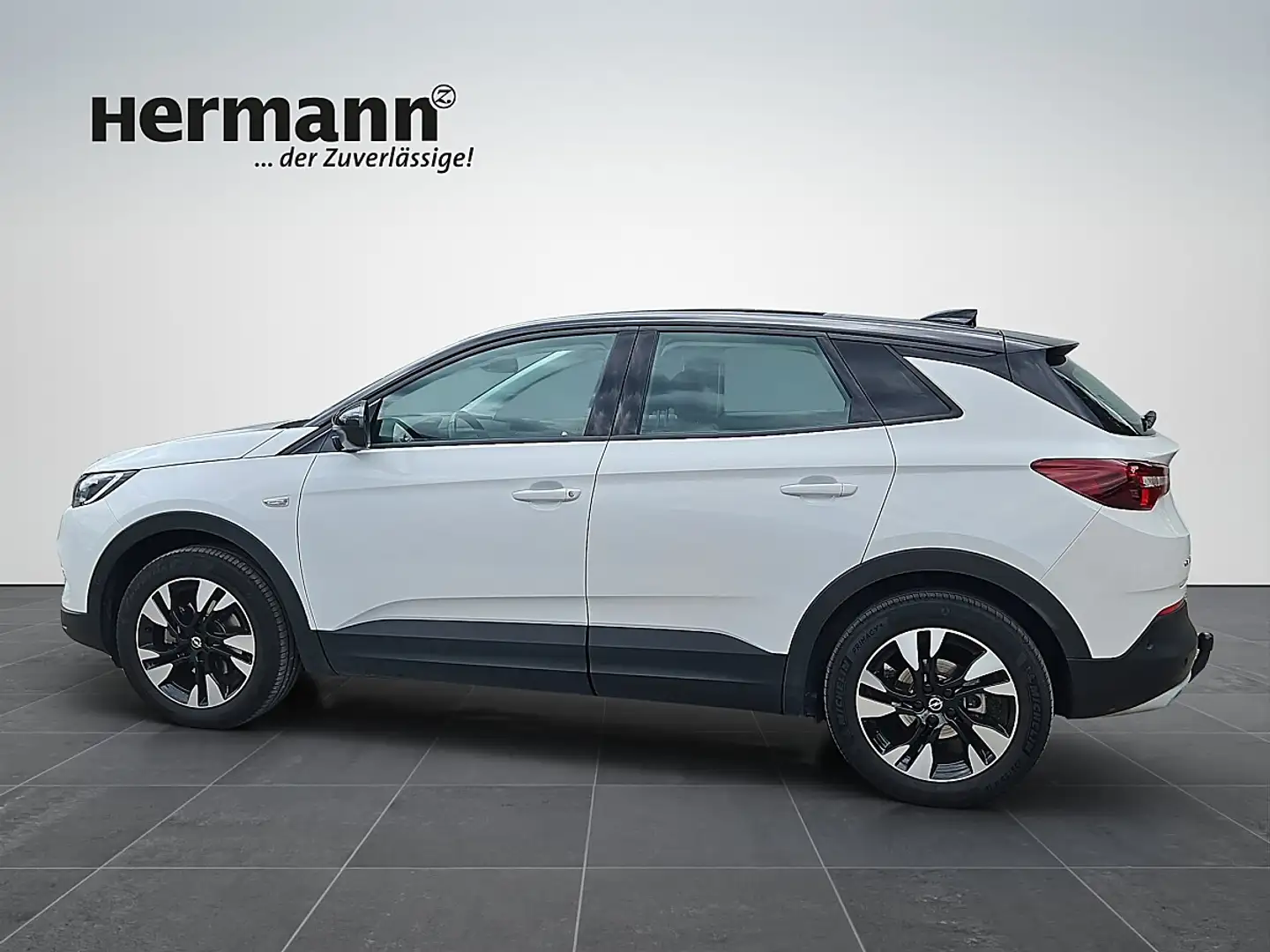 Opel Grandland X 1.5 D Elegance mit AHK abnehmbar Weiß - 2