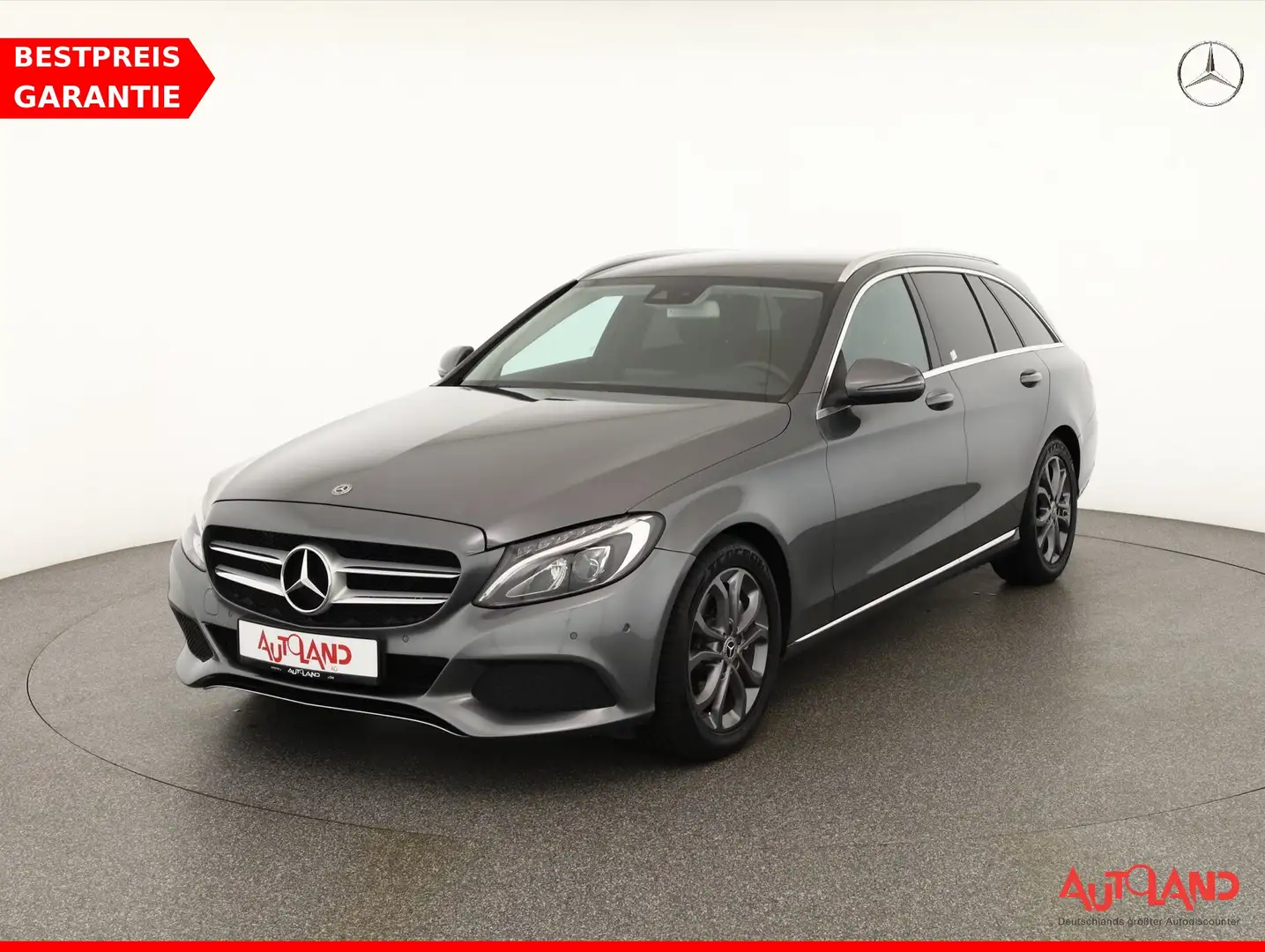 Mercedes-Benz C 300 C300 T Avantgarde LED Navi Sitzheizung Tempomat Grau - 1