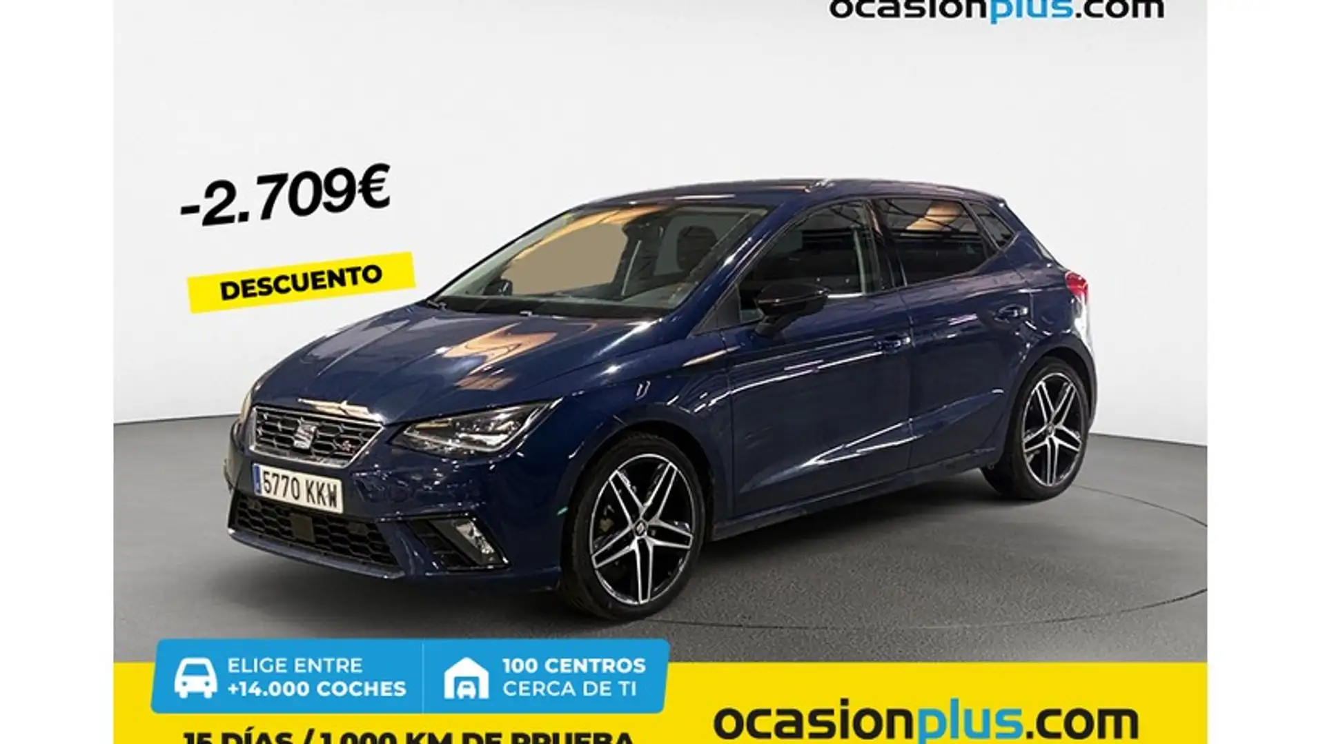 SEAT Ibiza 1.5 EcoTSI S&S FR 150 Blauw - 1
