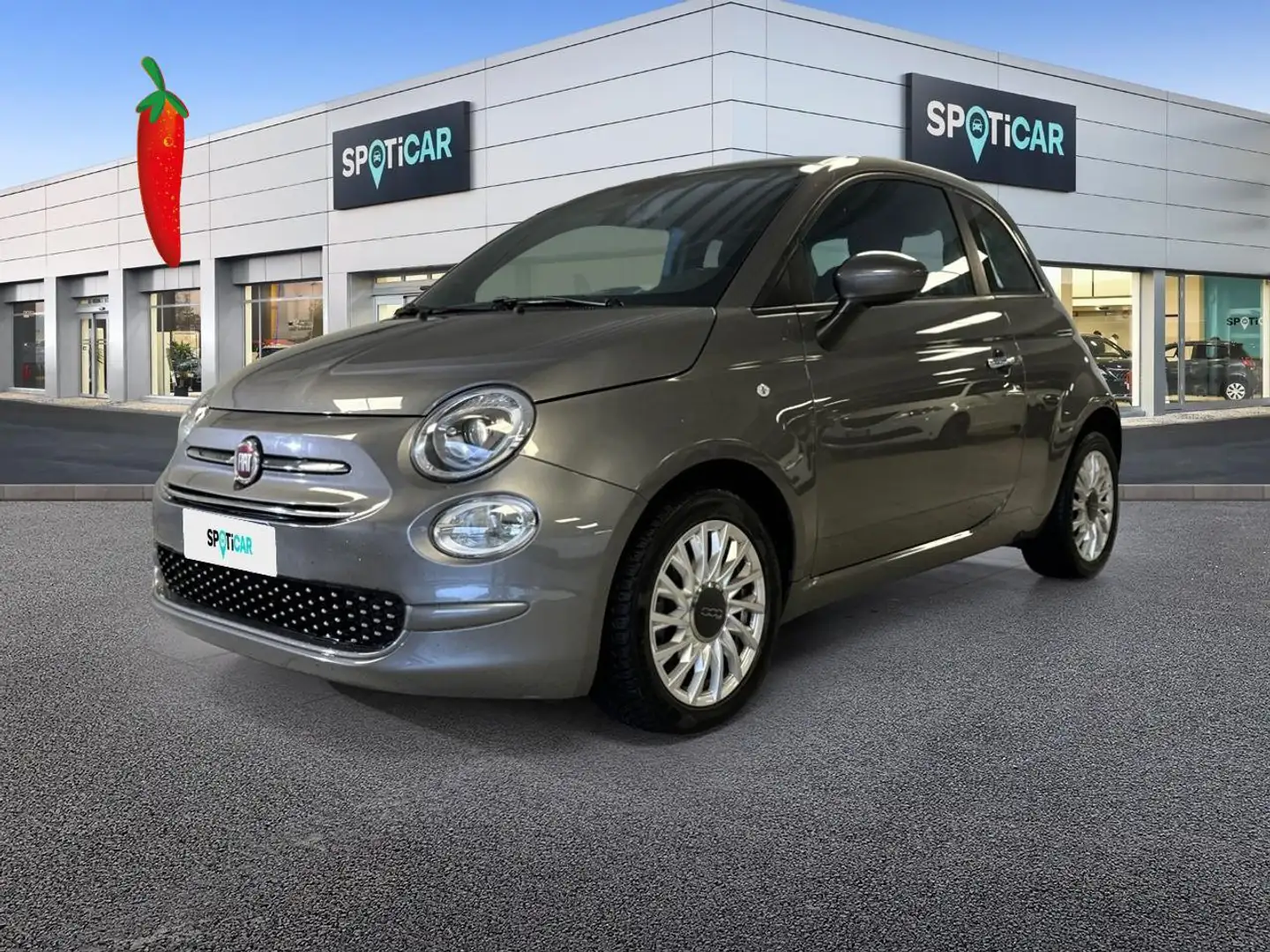 Fiat 500 1.2 69cv EasyPower Pop Grigio - 1