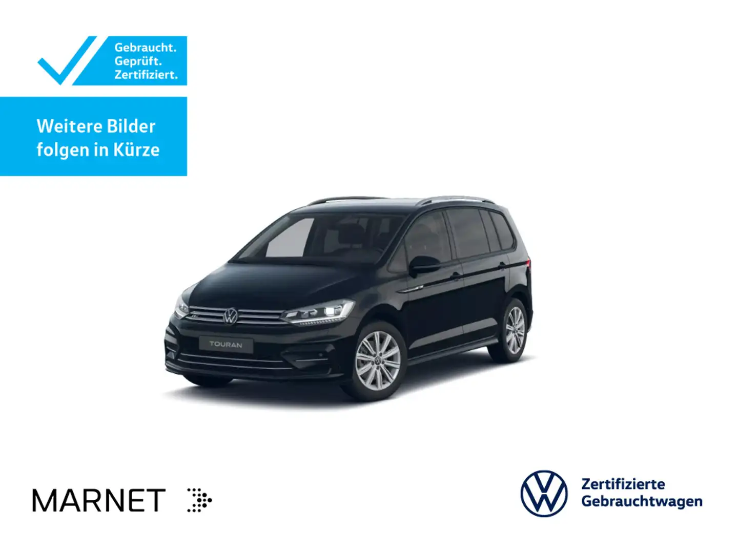 Volkswagen Touran R-Line 1.5 TSI DSG Navi*Kamera*IQ-Drive*L Schwarz - 1