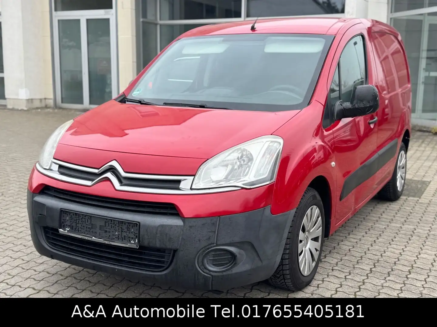 Citroen Berlingo Kasten Niveau B L1 Klima TÜV Rot - 2