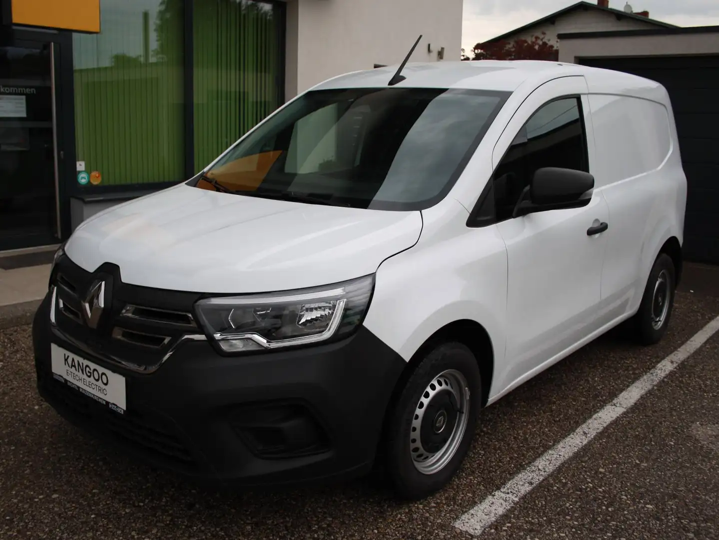 Renault Kangoo E-TECH VAN L1 E-Tech Electric Advance EV45 CCS 75KW Schnelllader + 22KW-Lader Weiß - 2