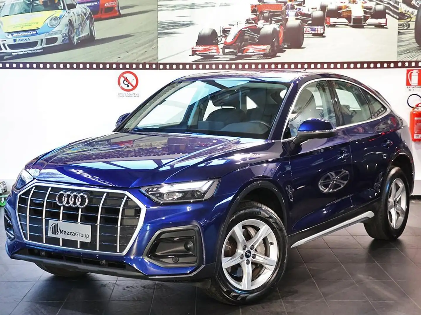 Audi Q5 40 TDI Sportback SPB Quattro S-Tronic Bs. Advanced Bleu - 1
