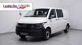 Volkswagen T6.1 Transporter 2.0 TDI 110 pk L2 Dubbel Cabine 2x Schuifdeur NAP, Blanc - thumbnail 1