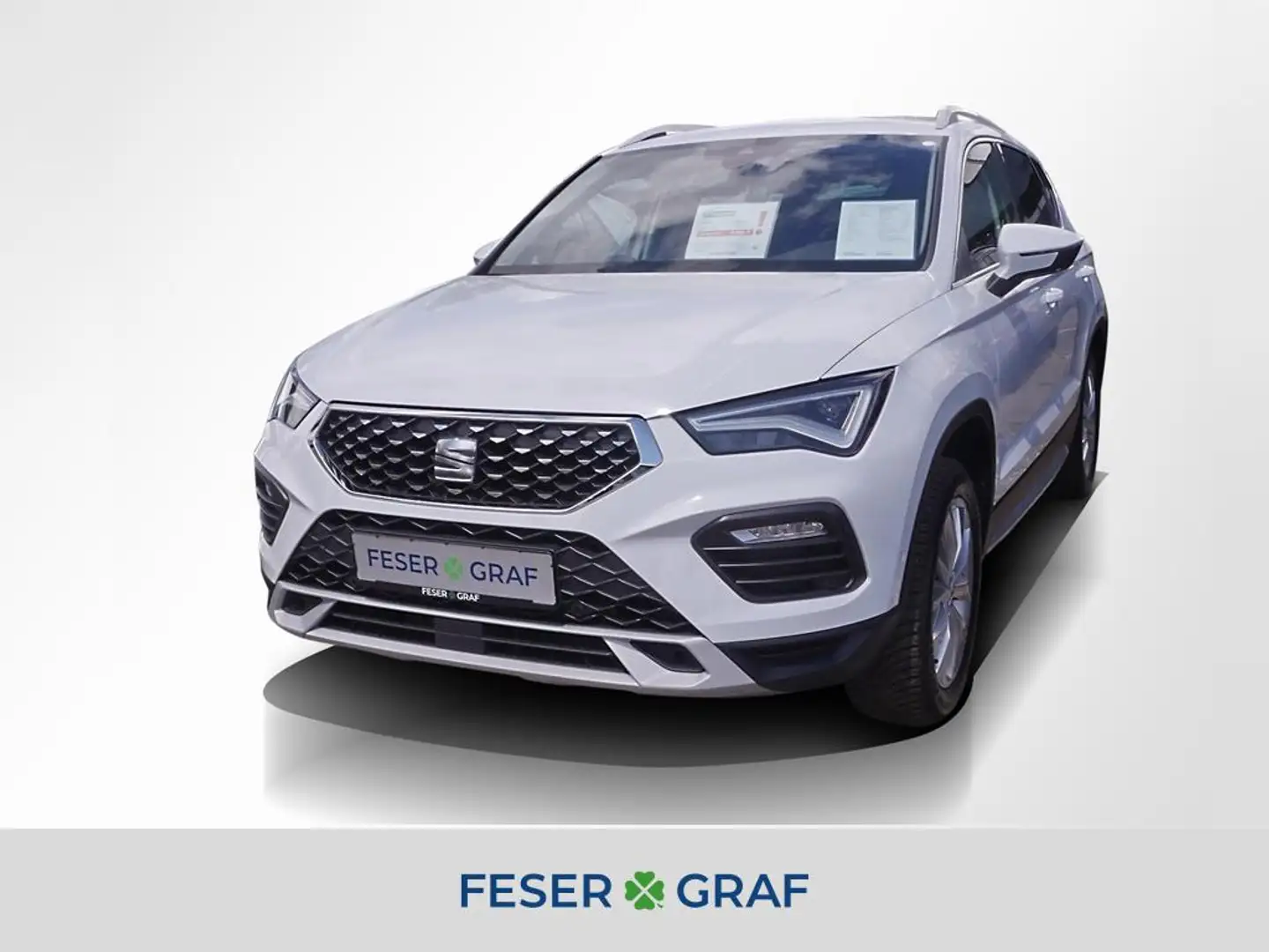 SEAT Ateca 1.5 TSI Xperience DSG AHK Navi RüKa Sitzh. Weiß - 1
